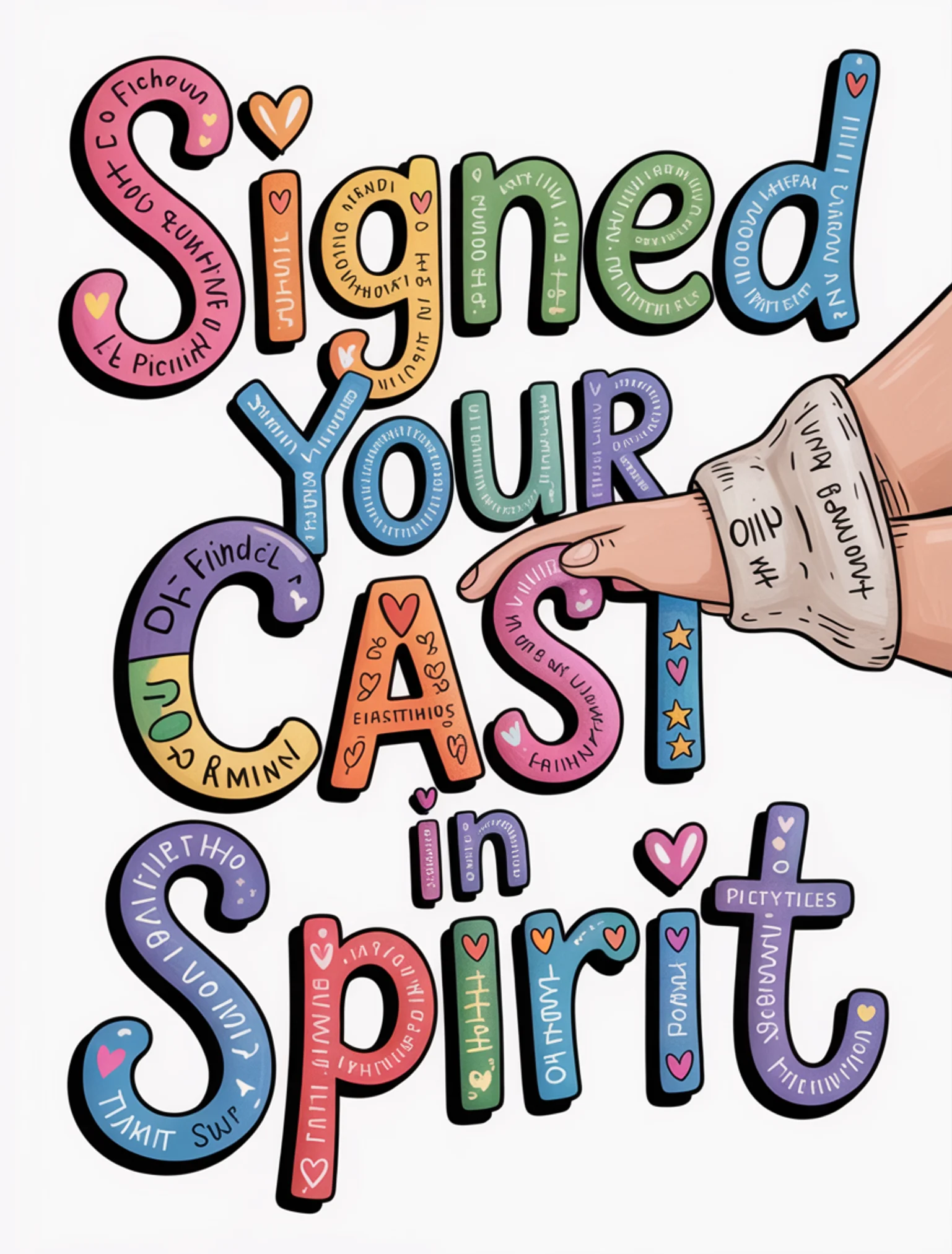 Signed Your Cast in Spirit