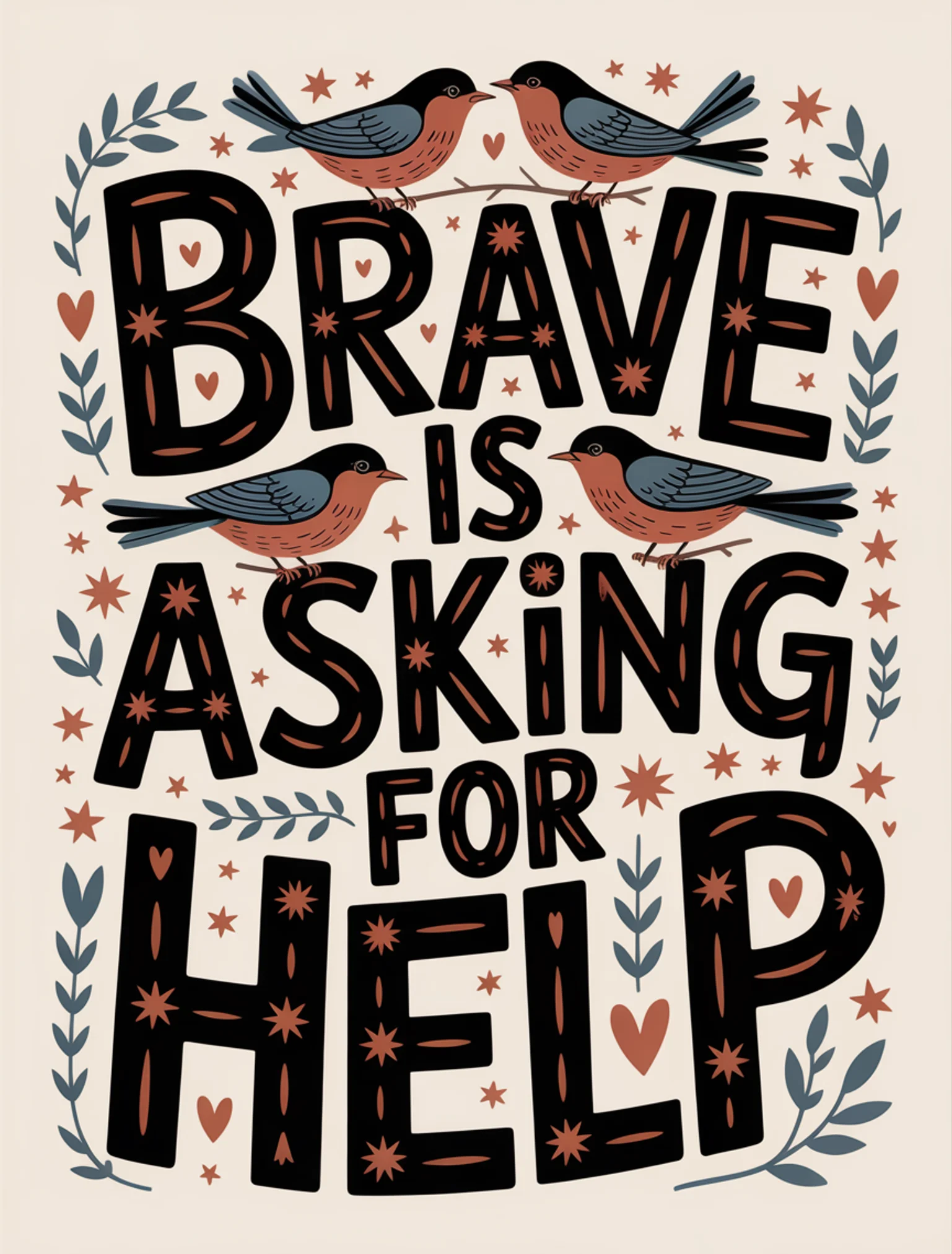 Brave Is Asking for Help