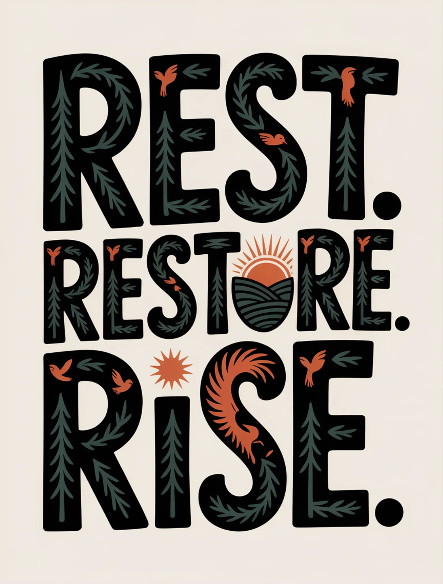 Rest. Restore. Rise.