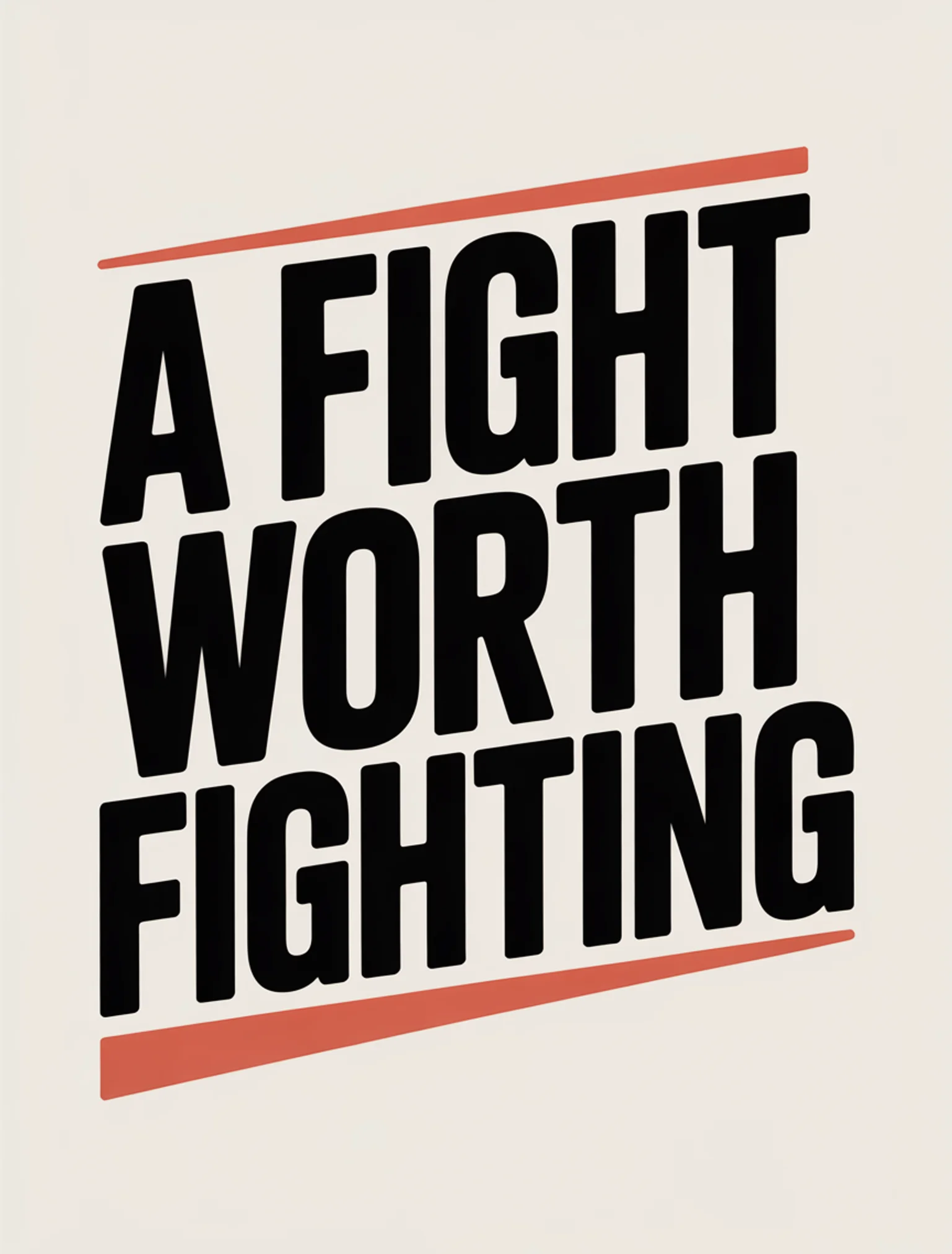 A Fight Worth Fighting