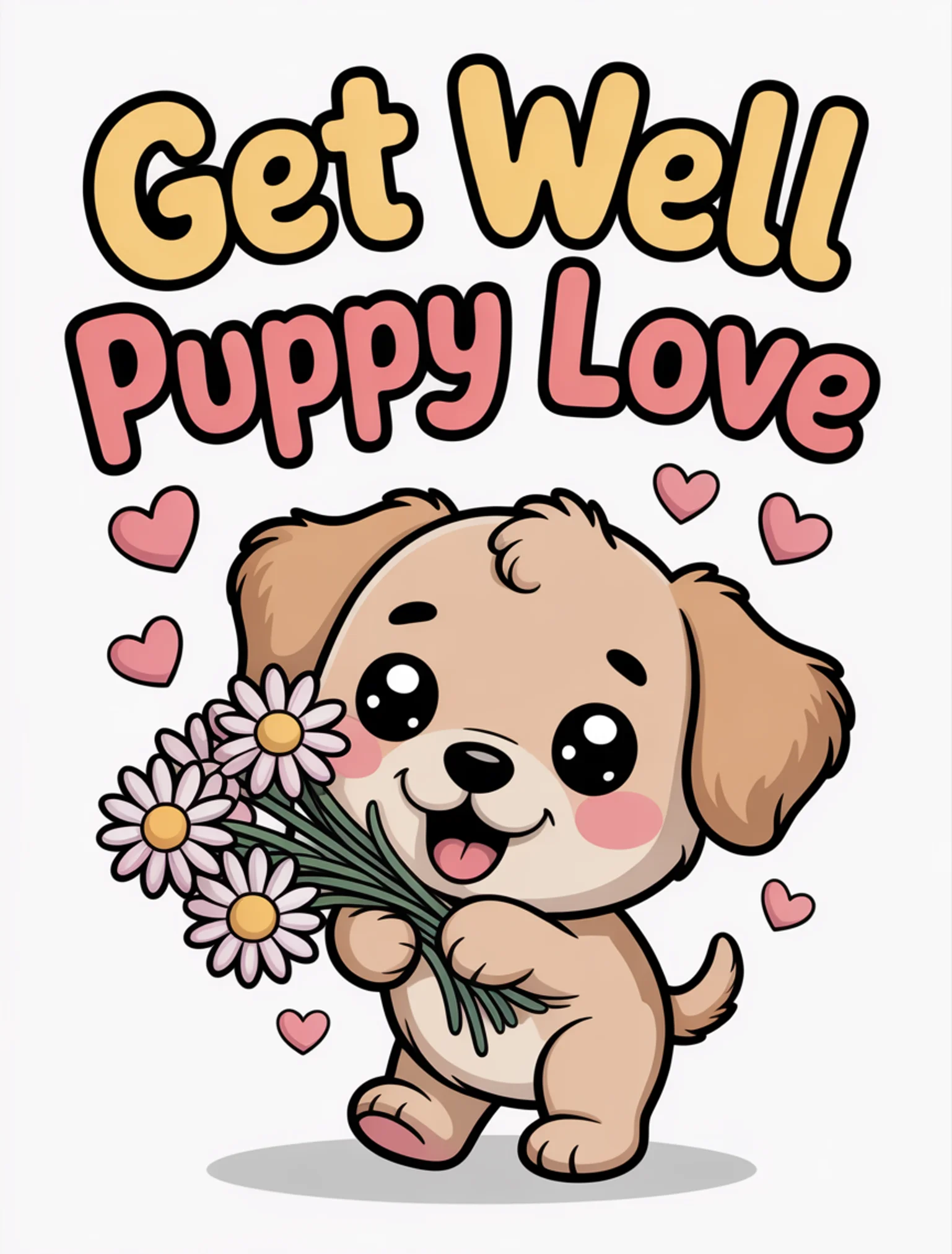 Get Well Puppy Love
