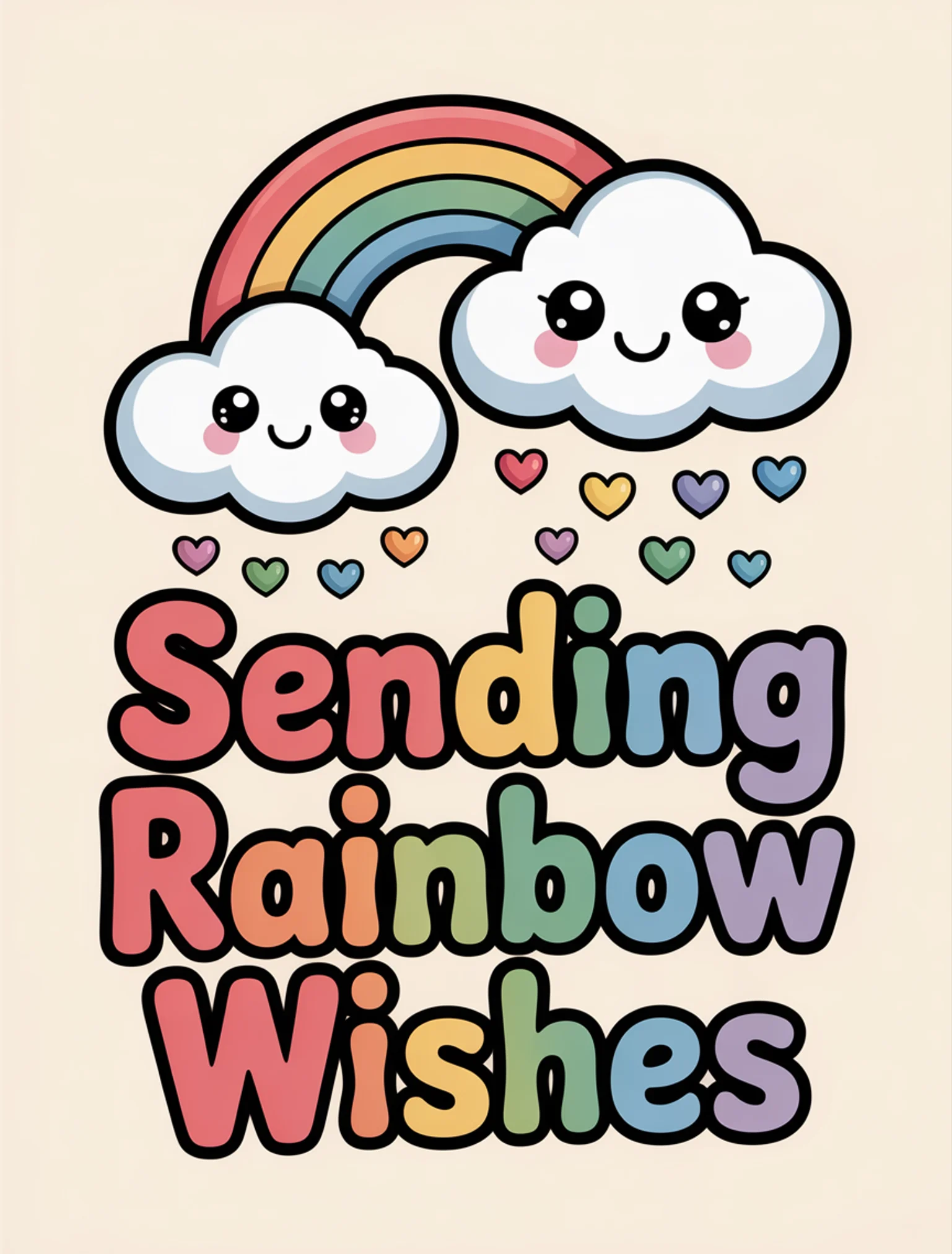 Sending Rainbow Wishes