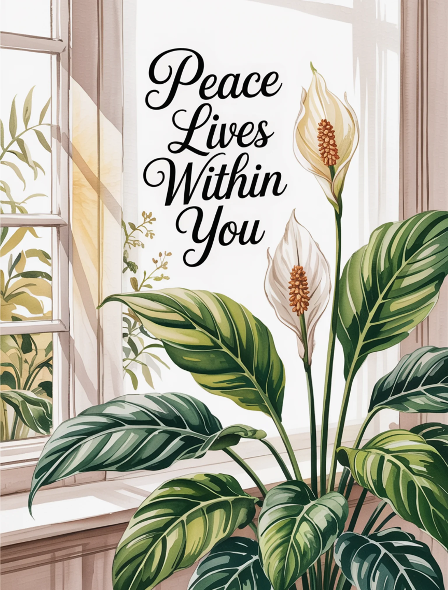 Peace Lives Within You