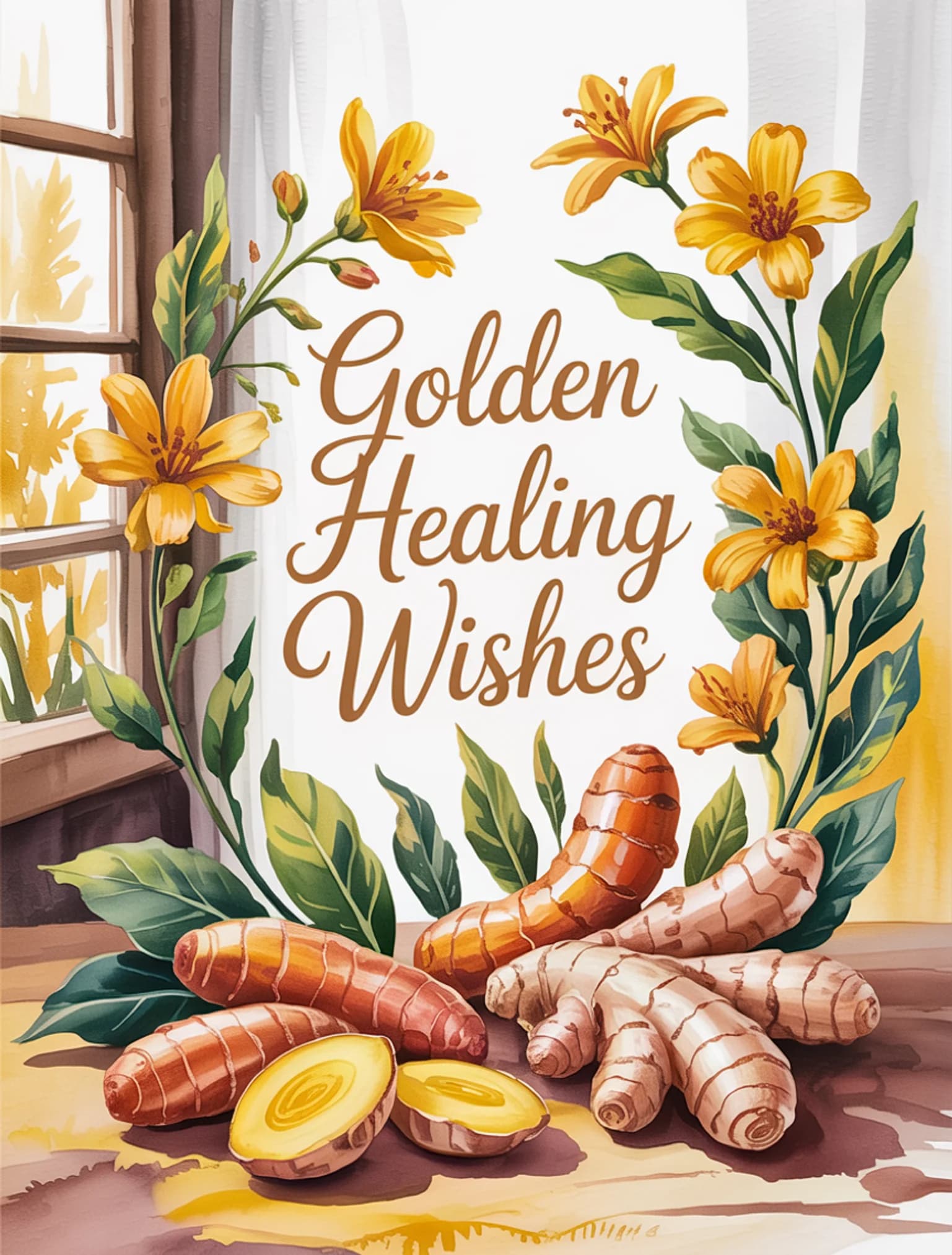 Golden Healing Wishes