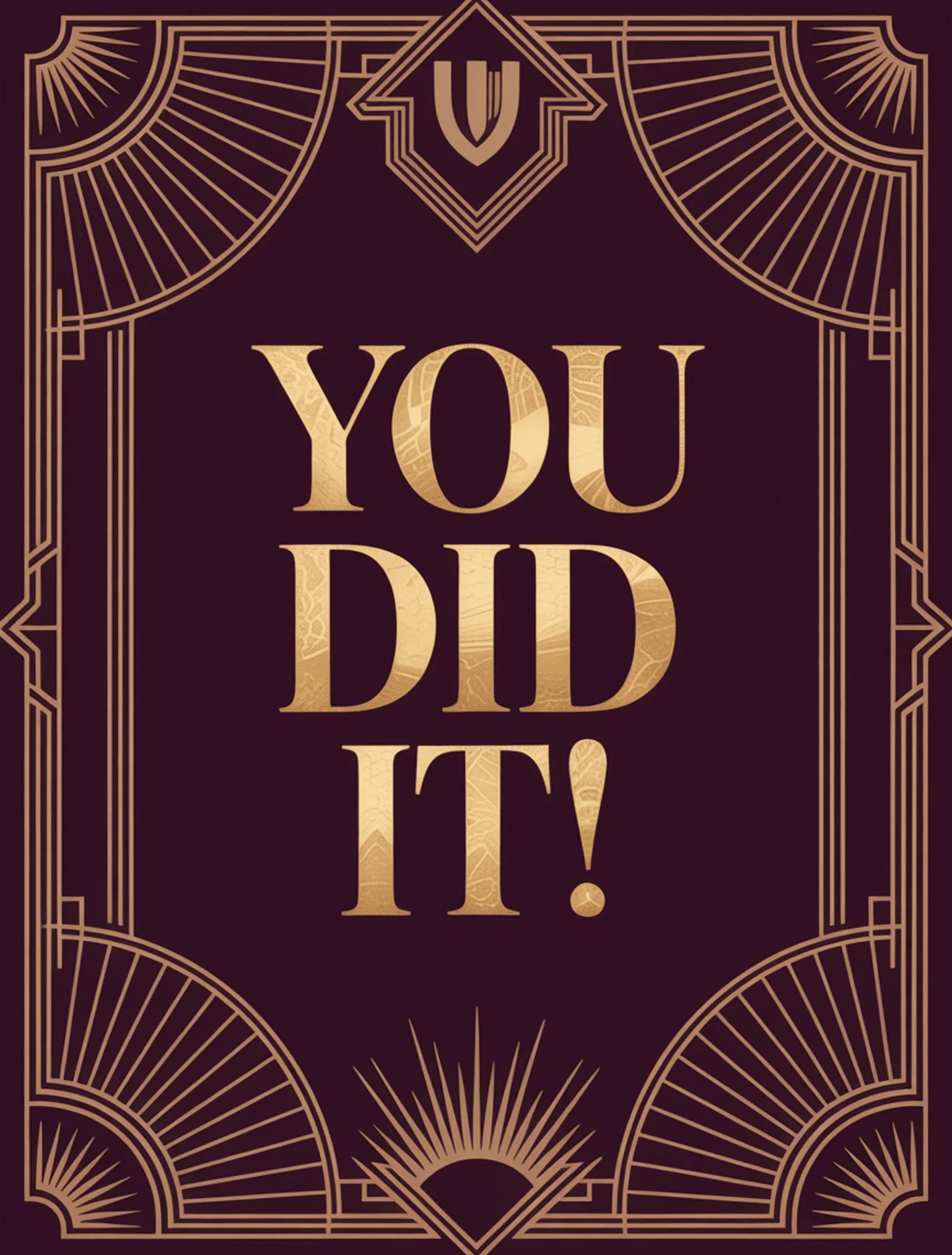 Artdeco Phd Achievement