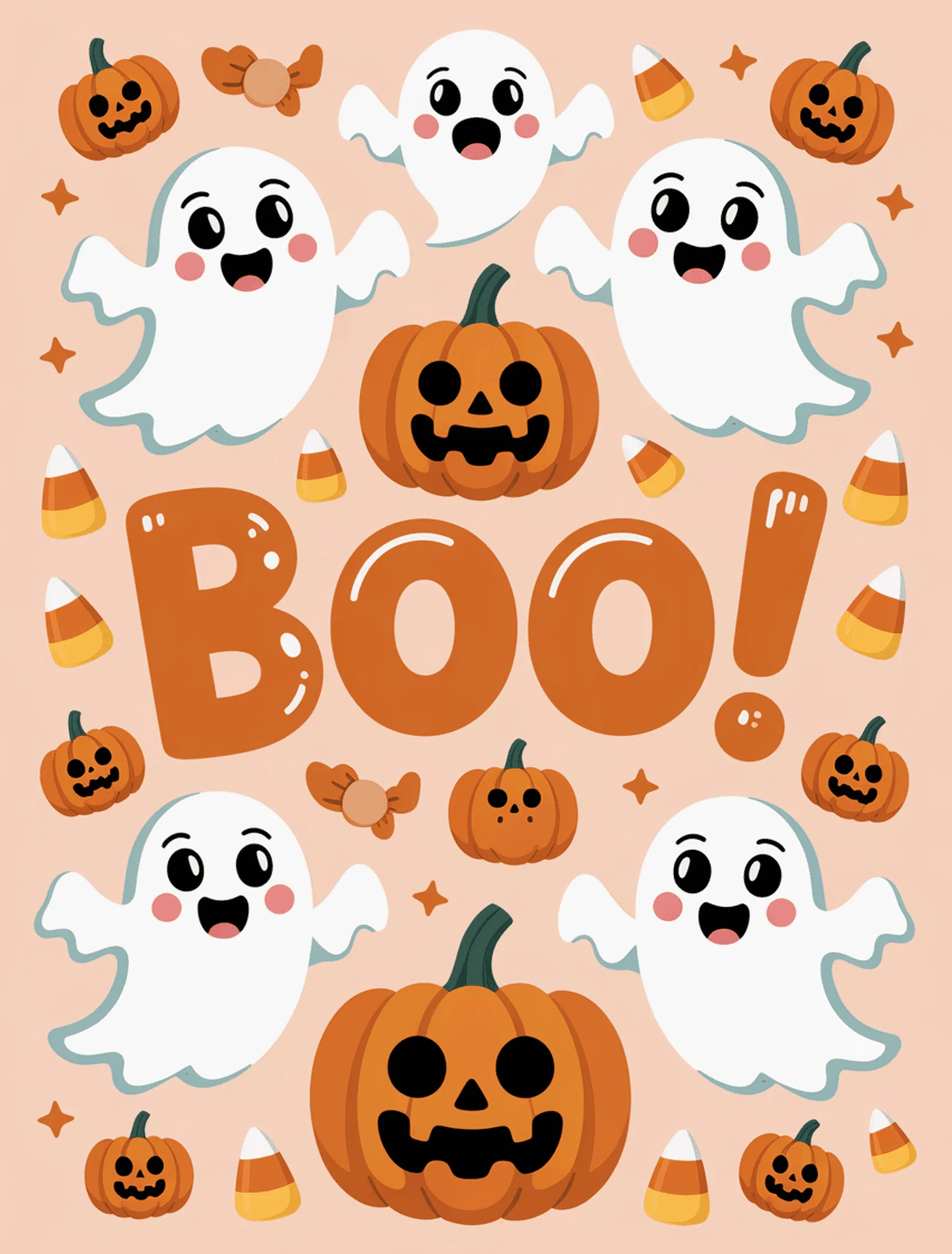 Cute Ghosts