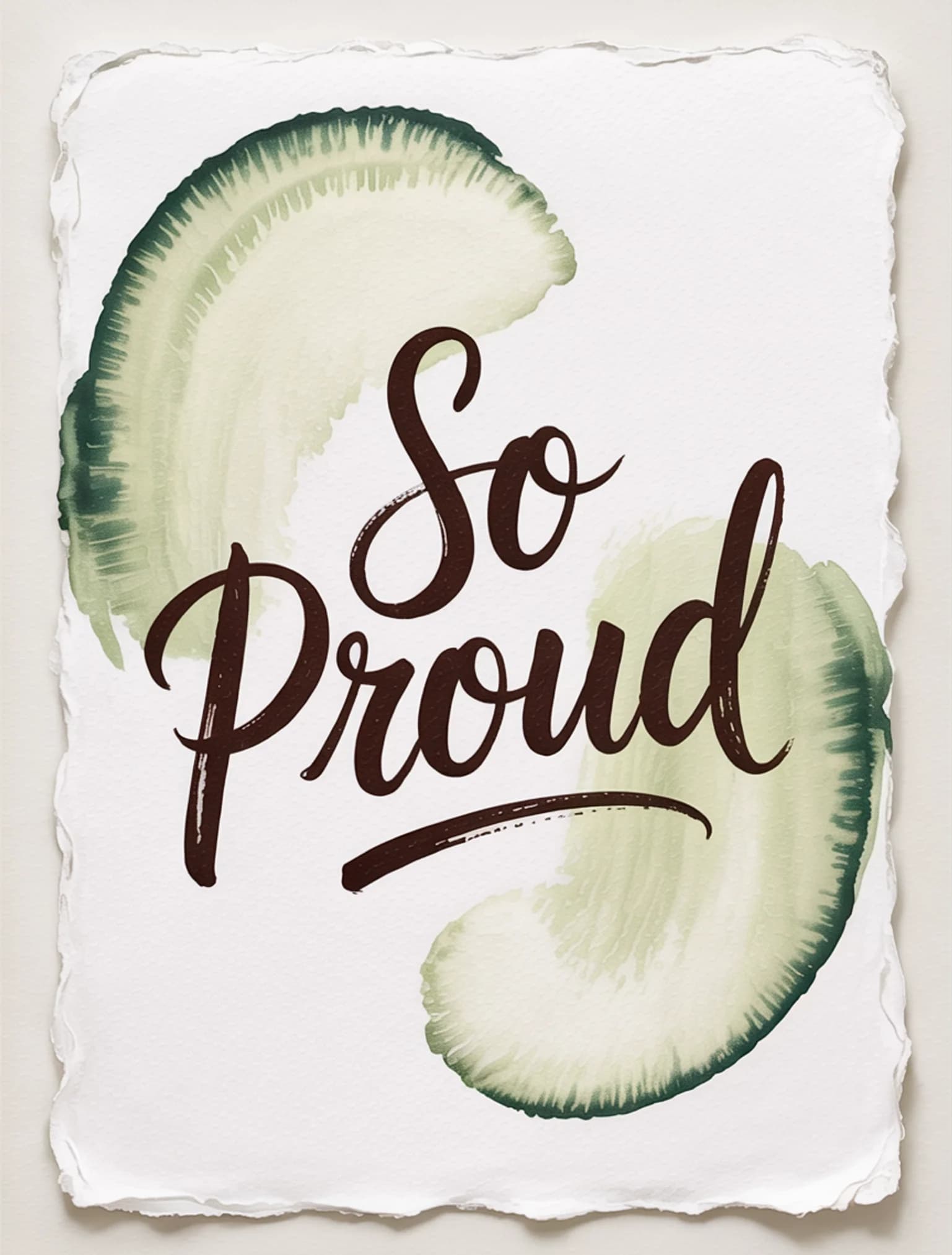 So Proud Watercolor