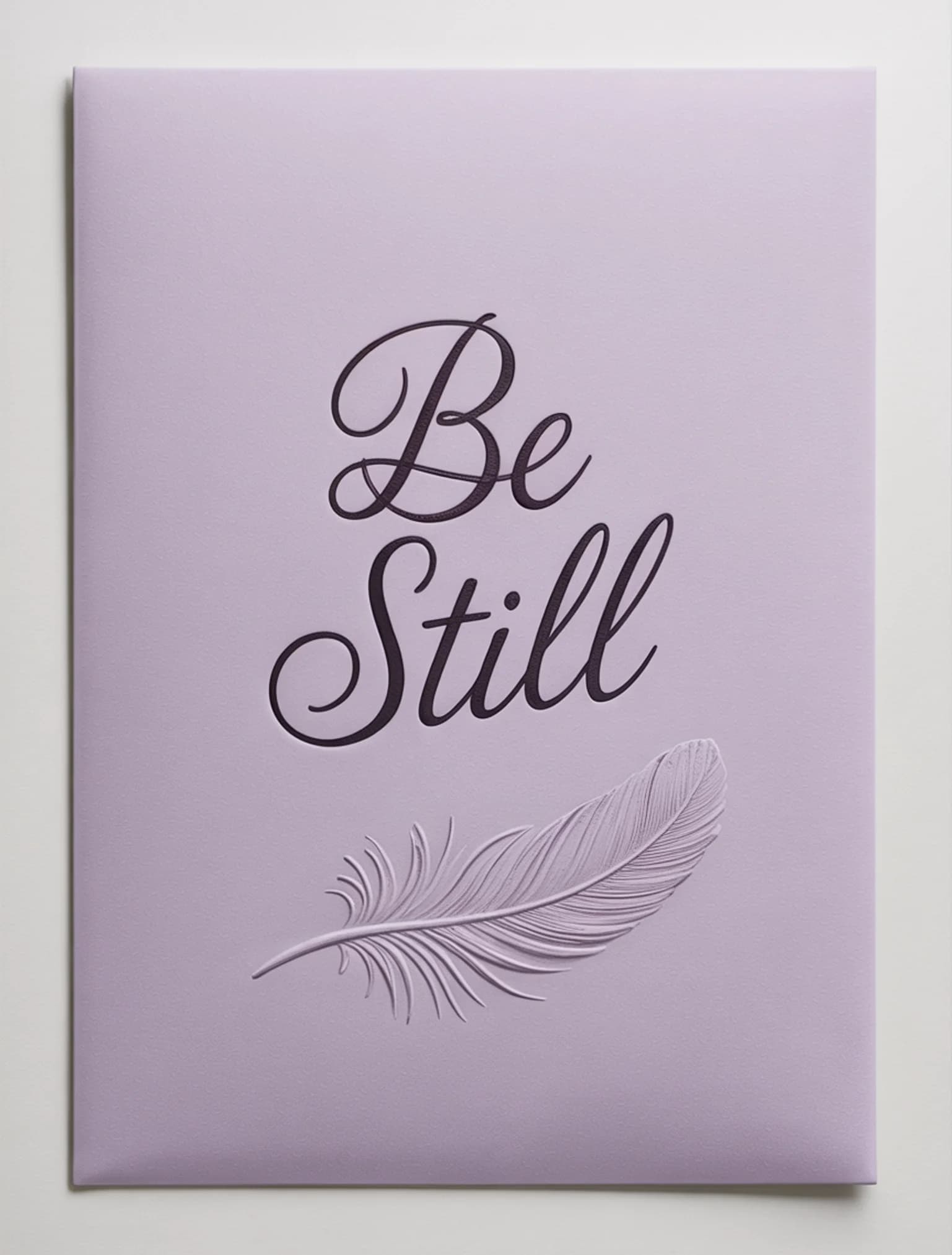 Be Still