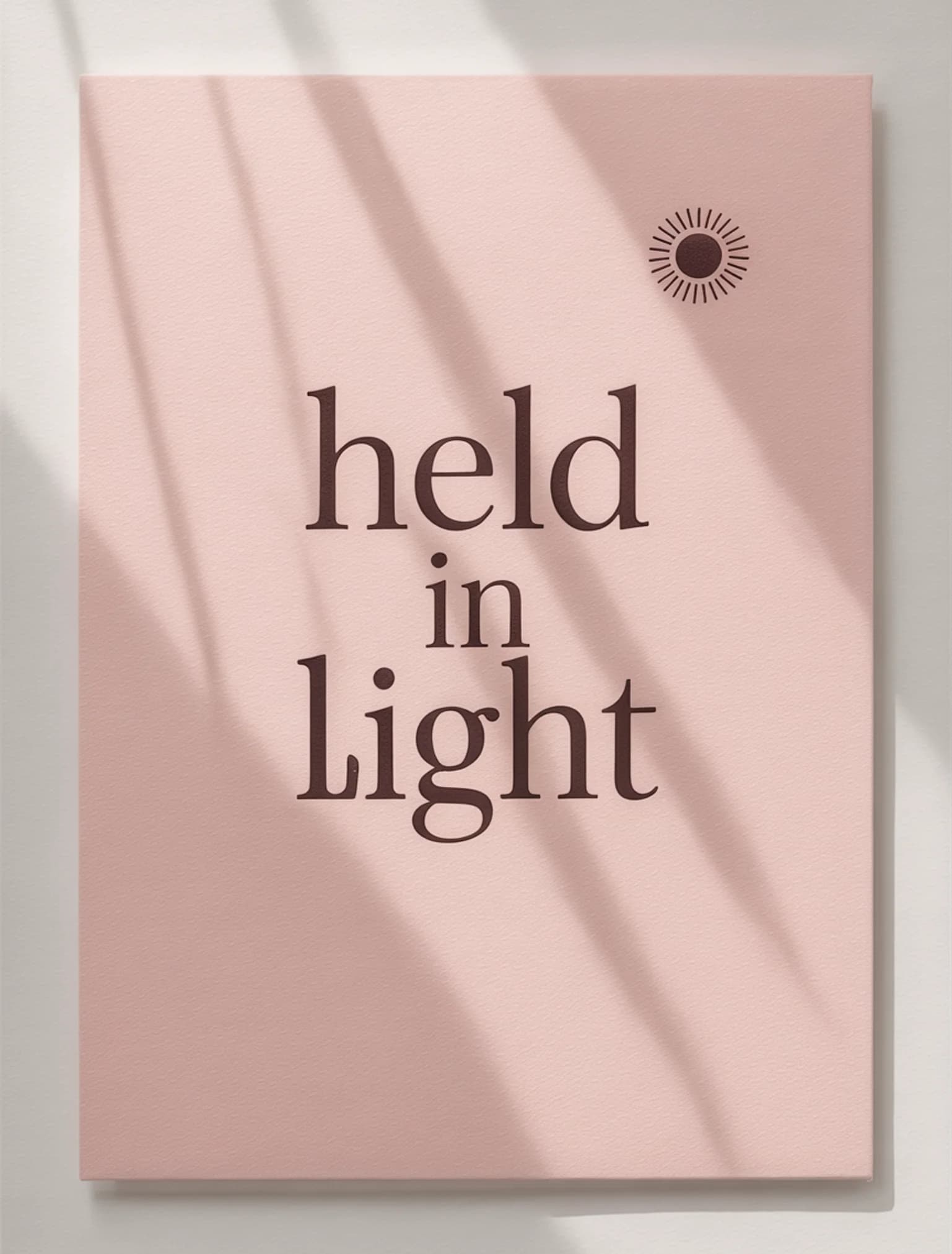Held in Light
