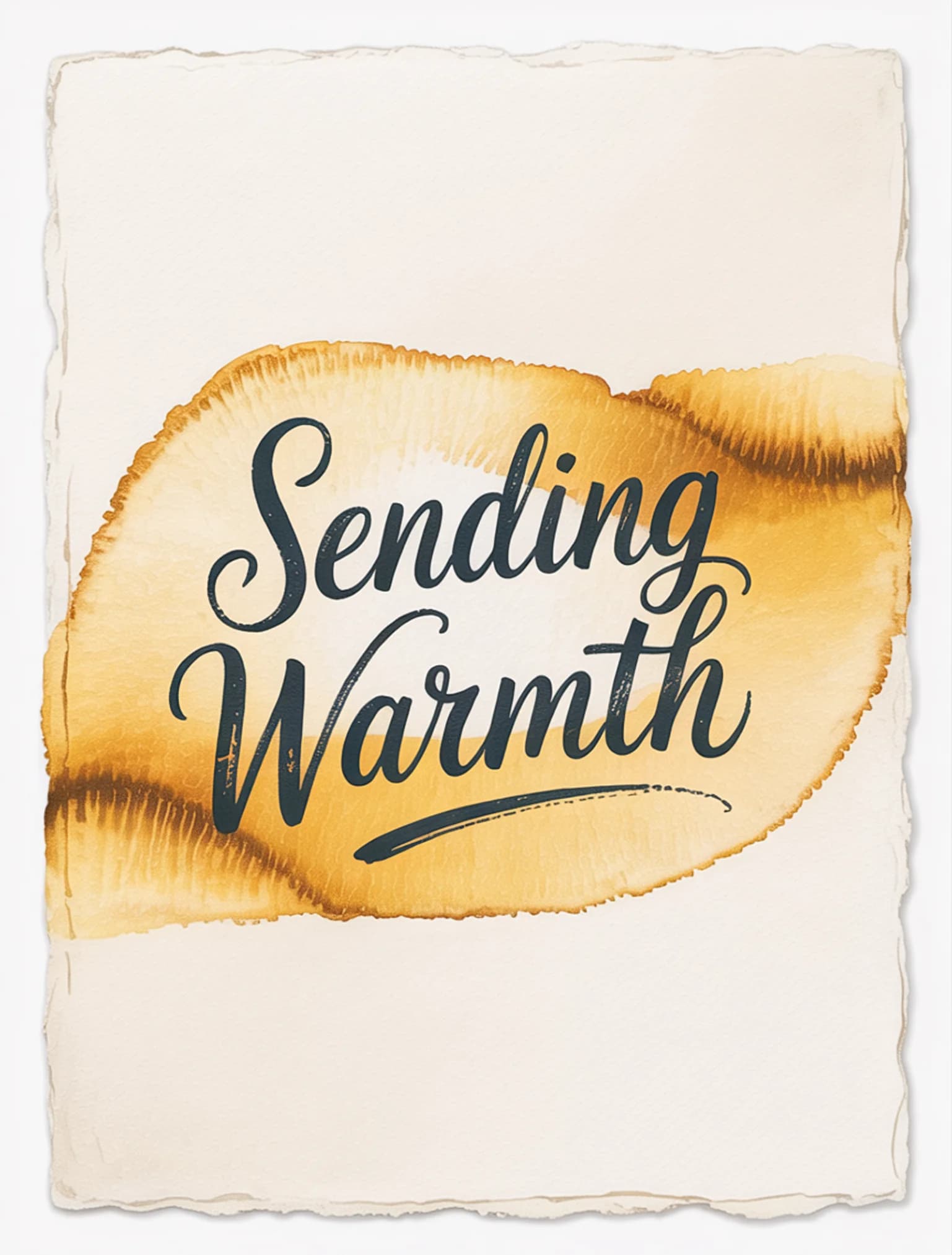 Sending Warmth