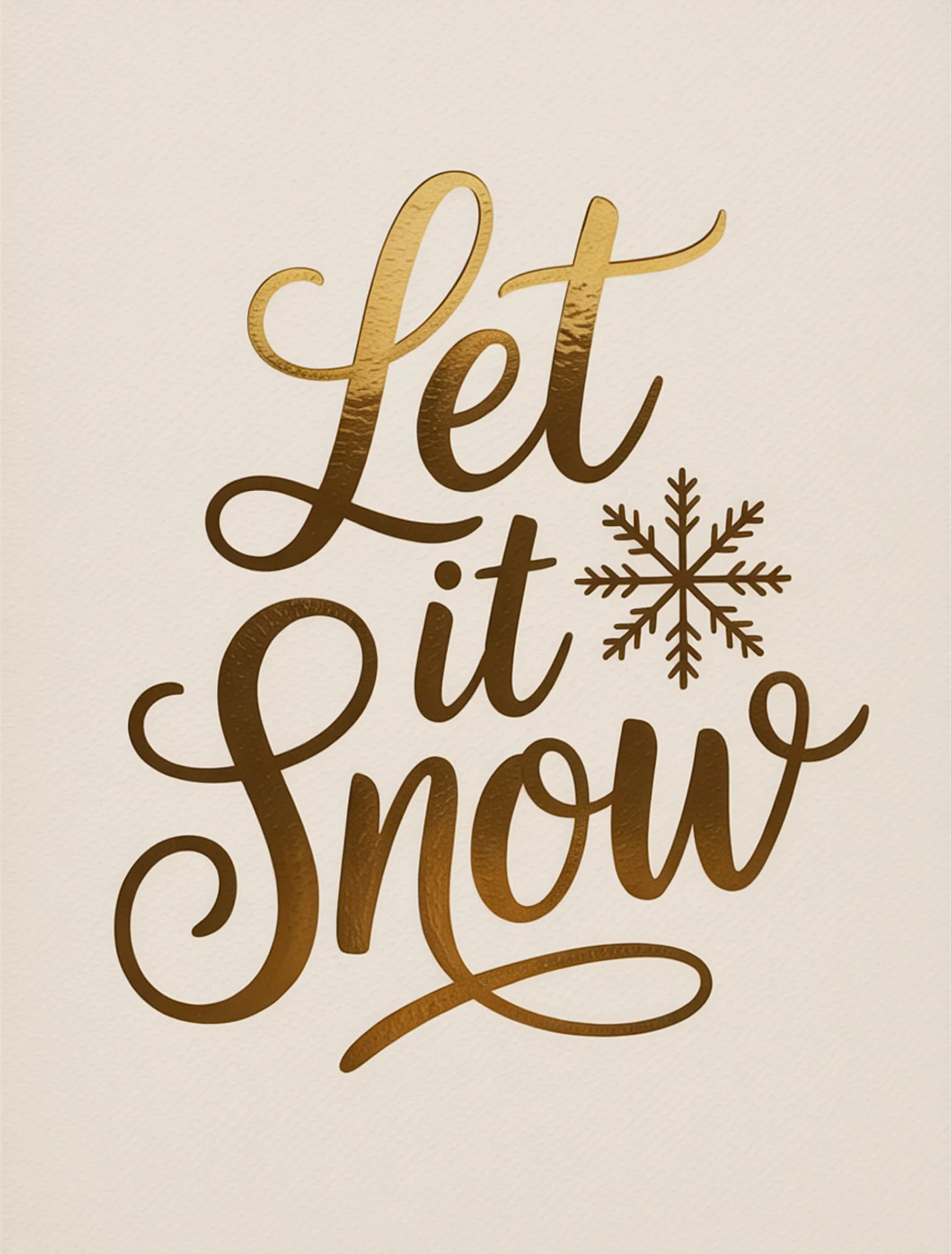 Let It Snow