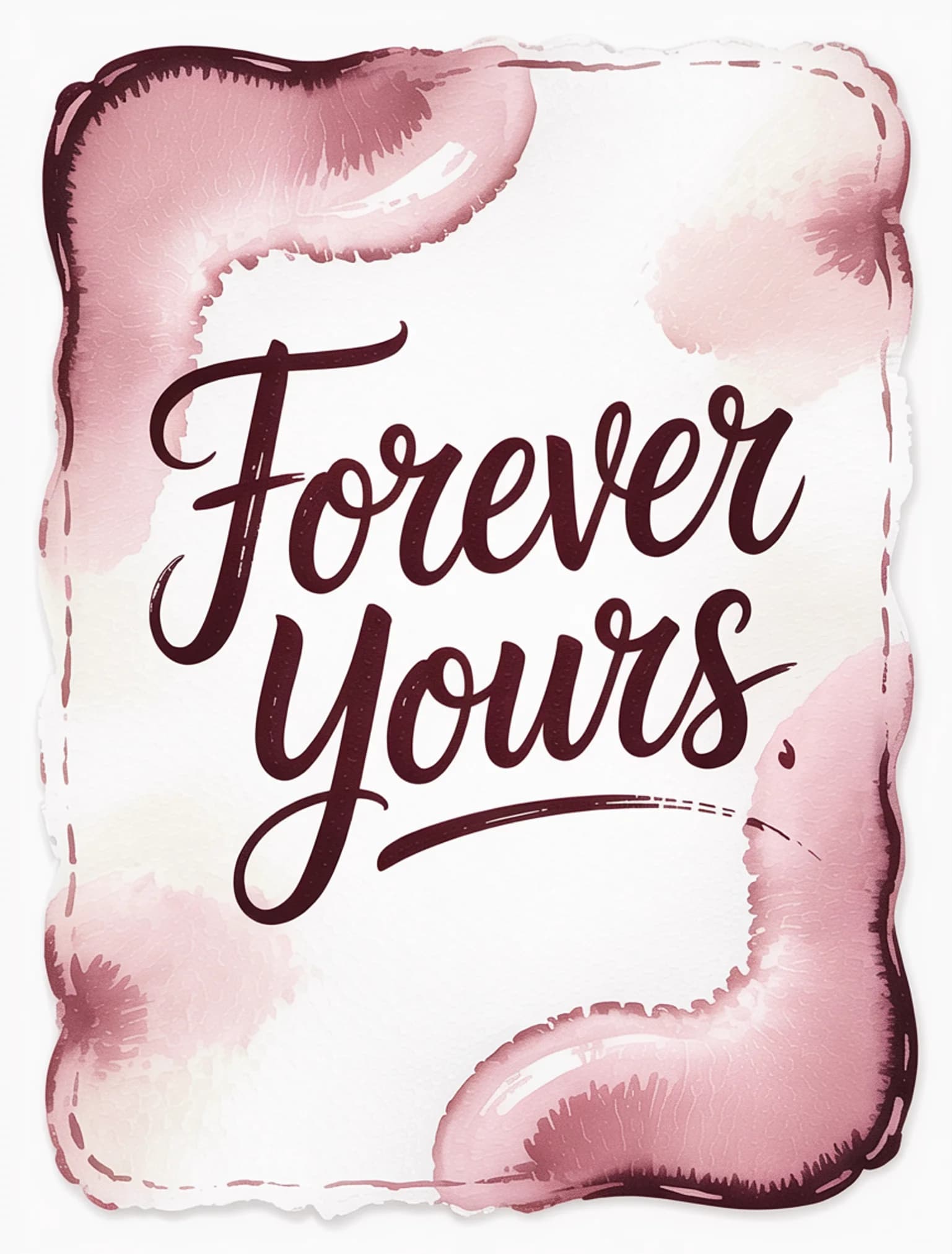 Forever Yours Watercolor Blush