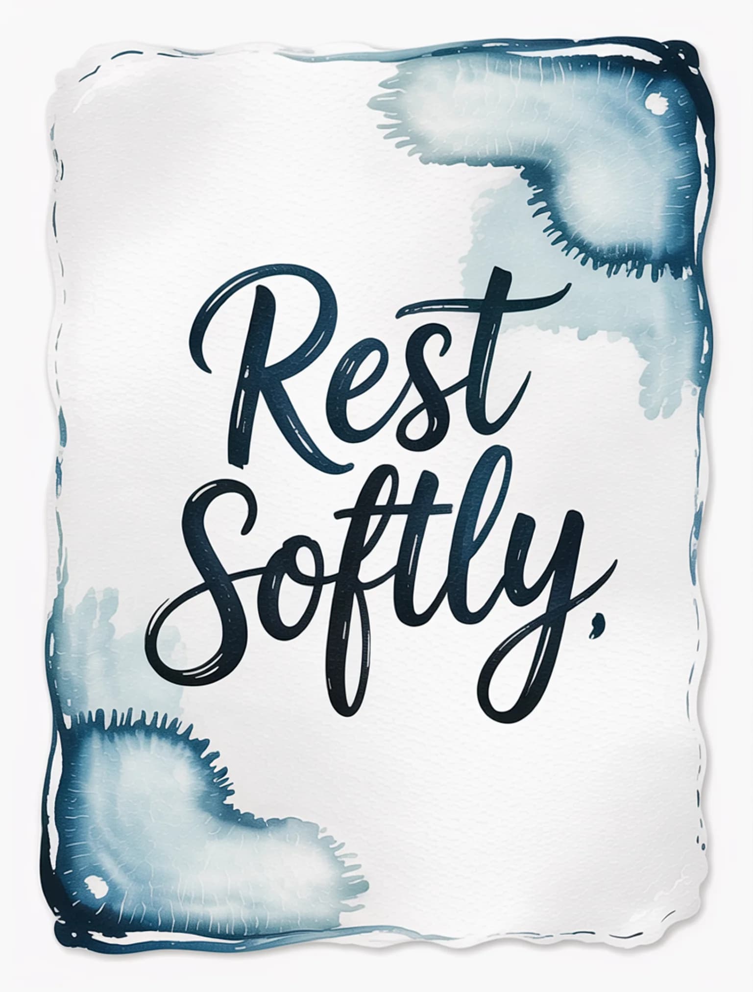 Rest Softly Watercolor Mist