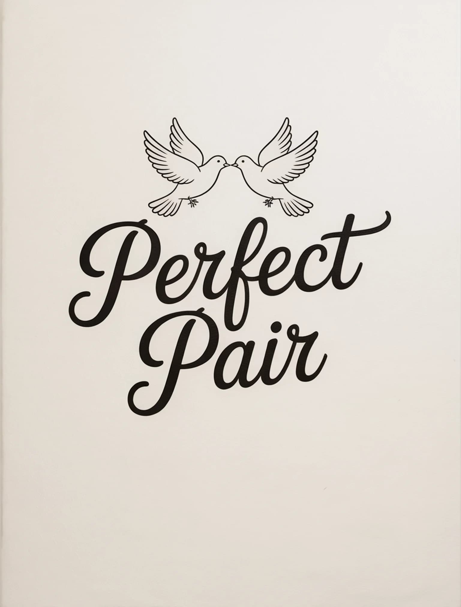 Perfect Pair Blind Emboss