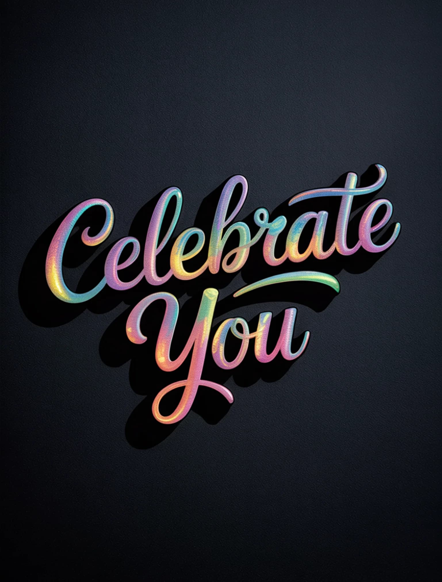 Celebrate You Holographic