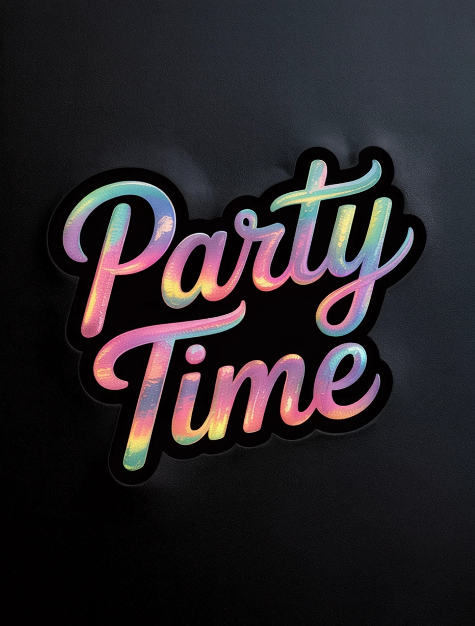 Party Time Holographic