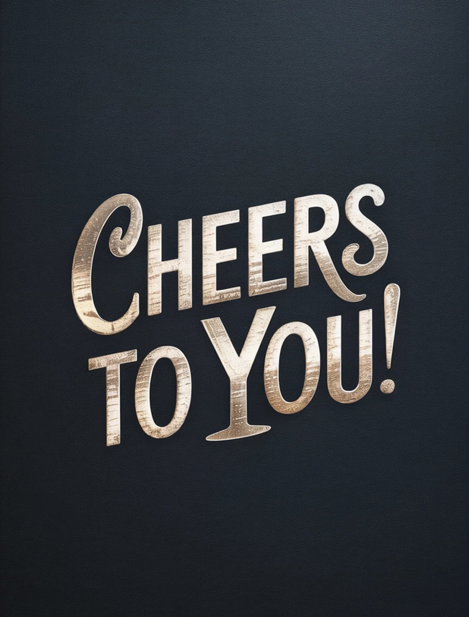 Cheers To You Pewter