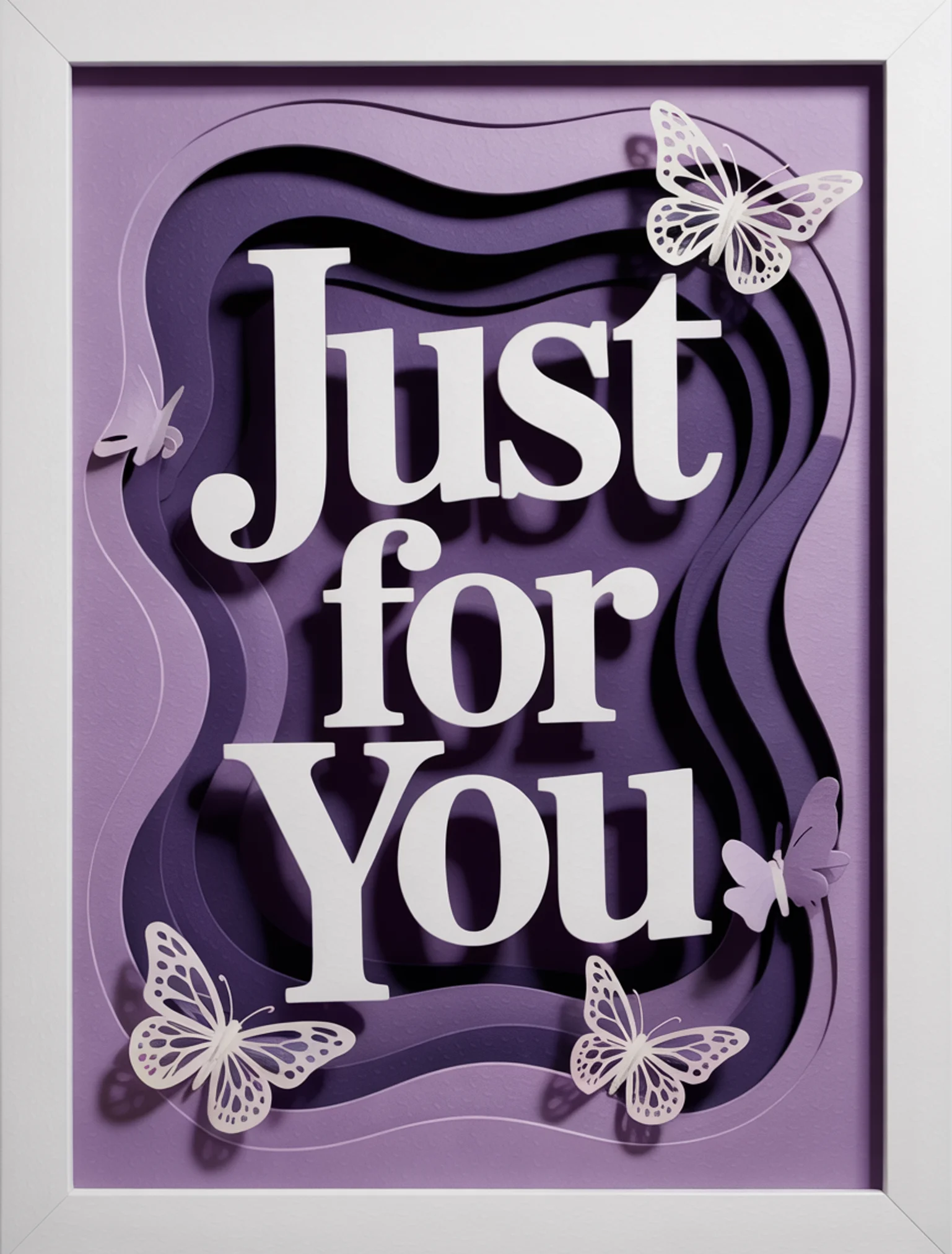 Just For You Shadow Box