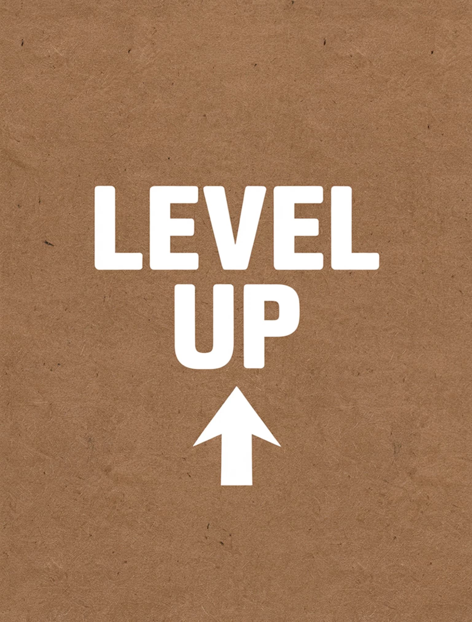 Level Up White Kraft
