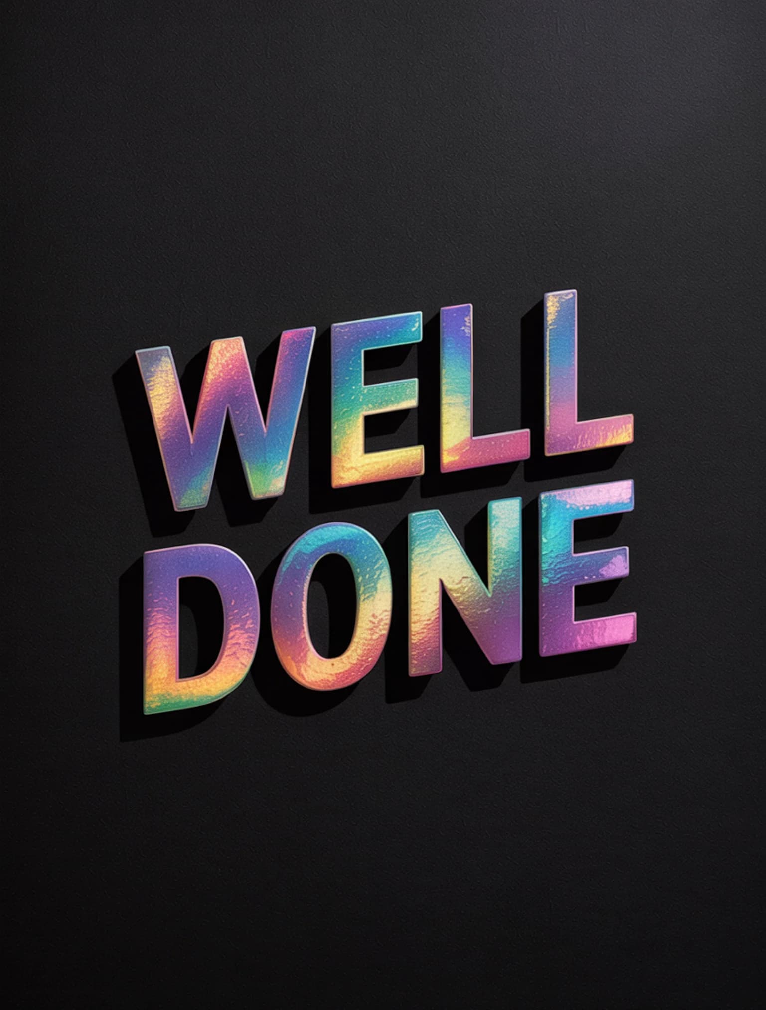 Well Done Holographic