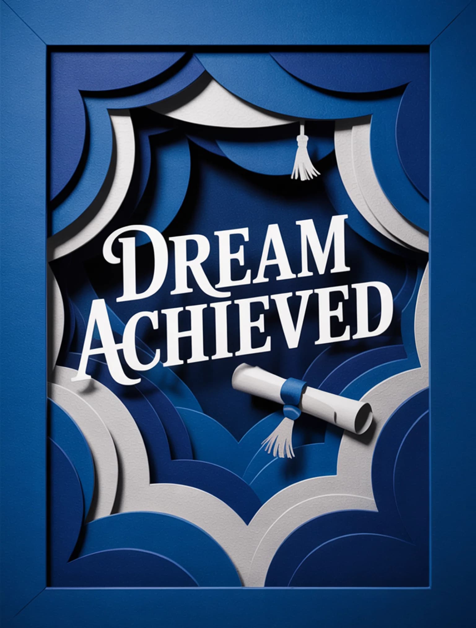 Dream Achieved Shadow Box