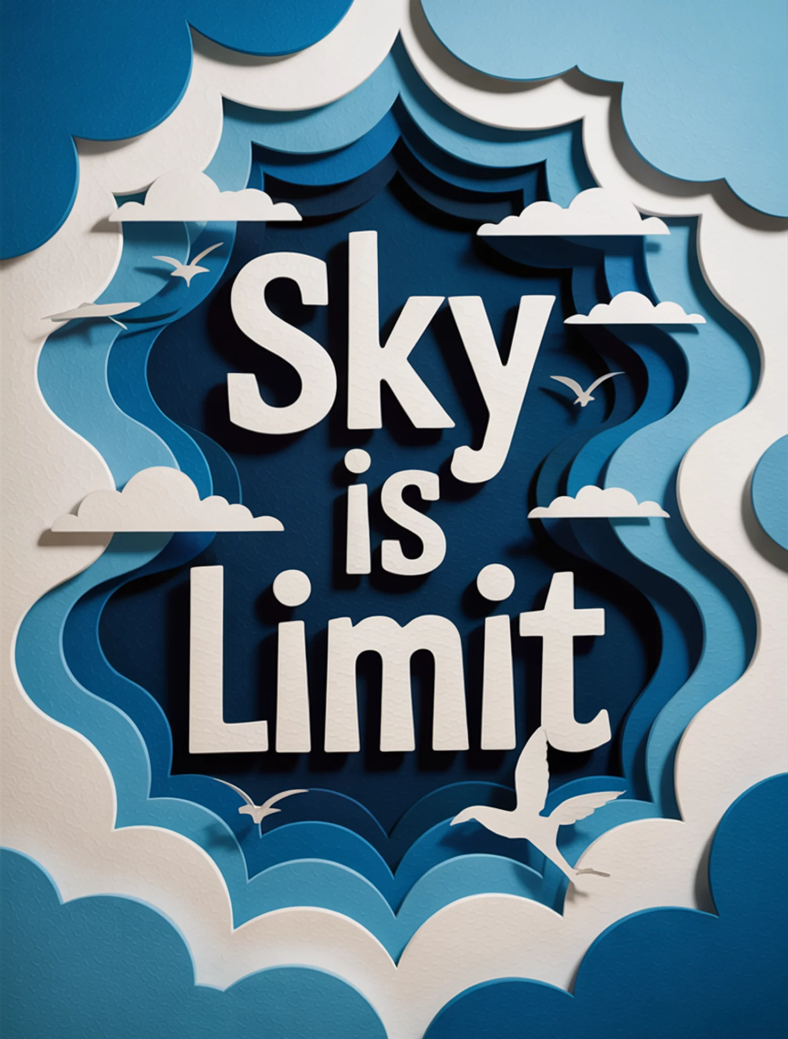 Sky Is Limit Shadow Box