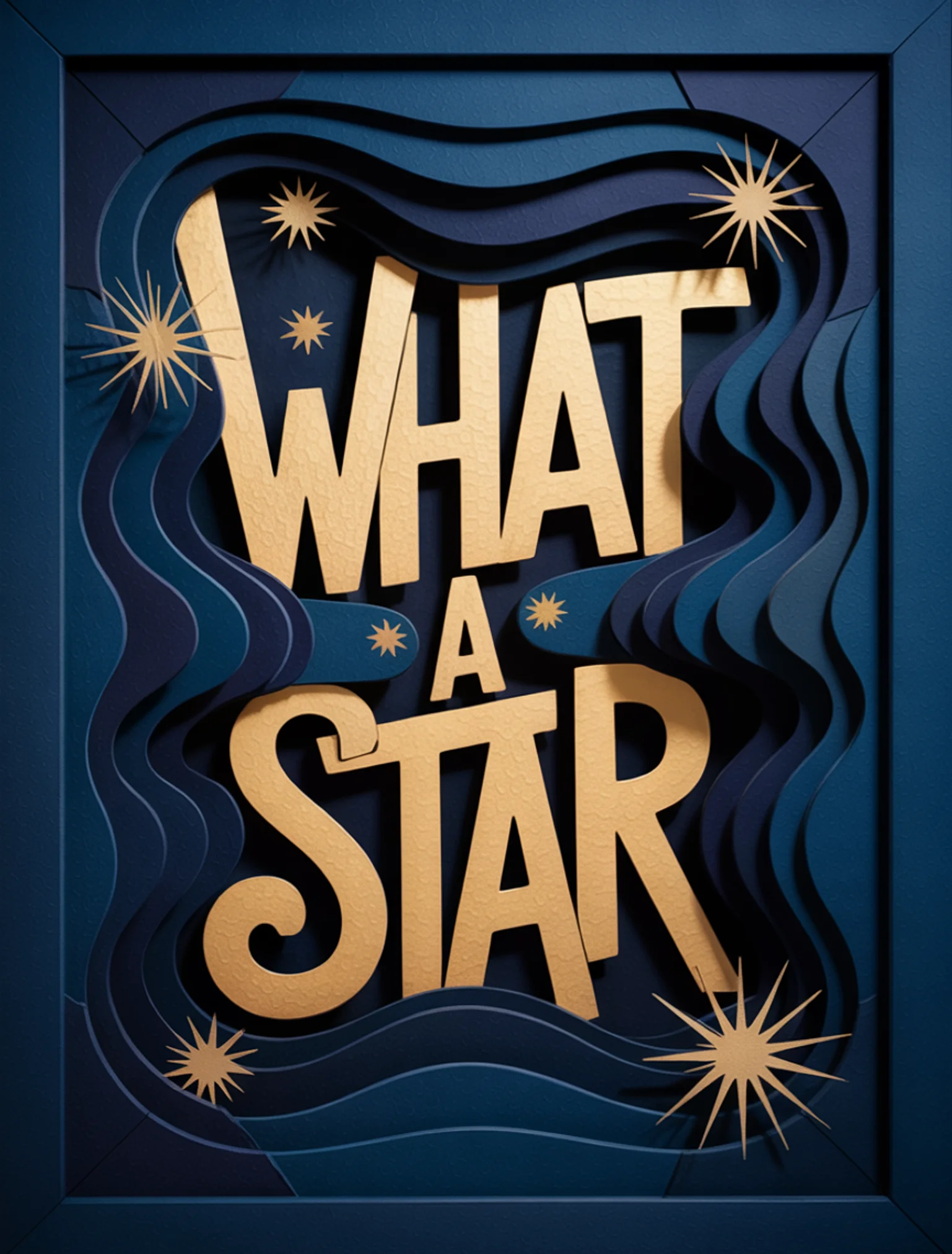 What A Star Shadow Box