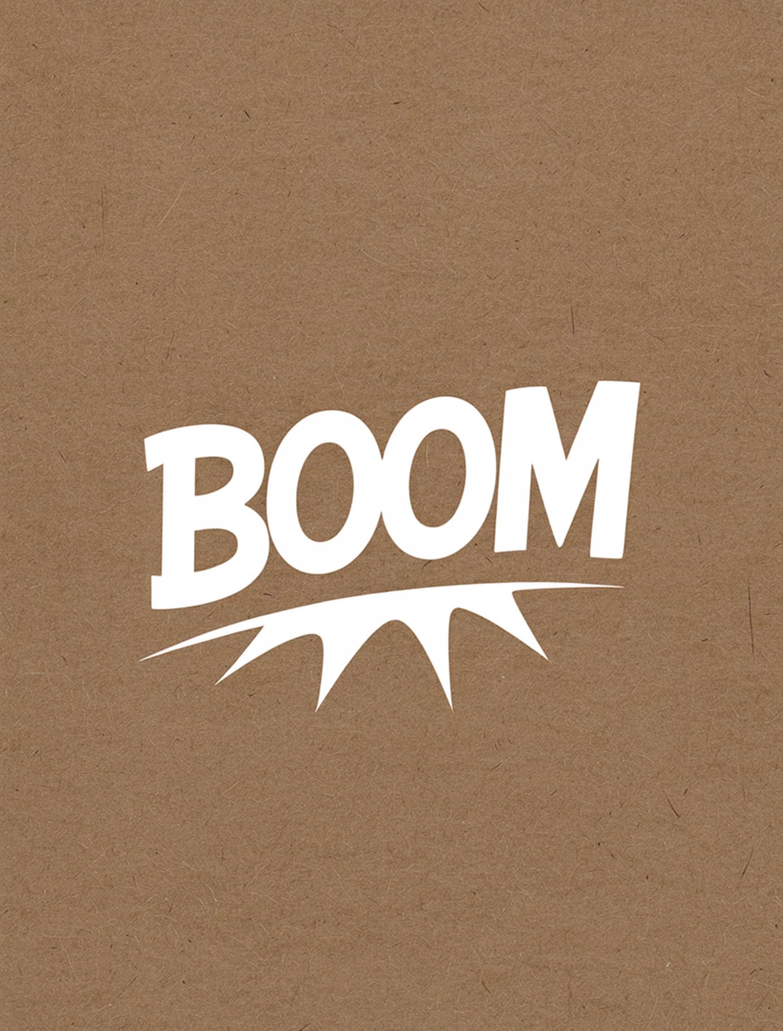 Boom White Kraft