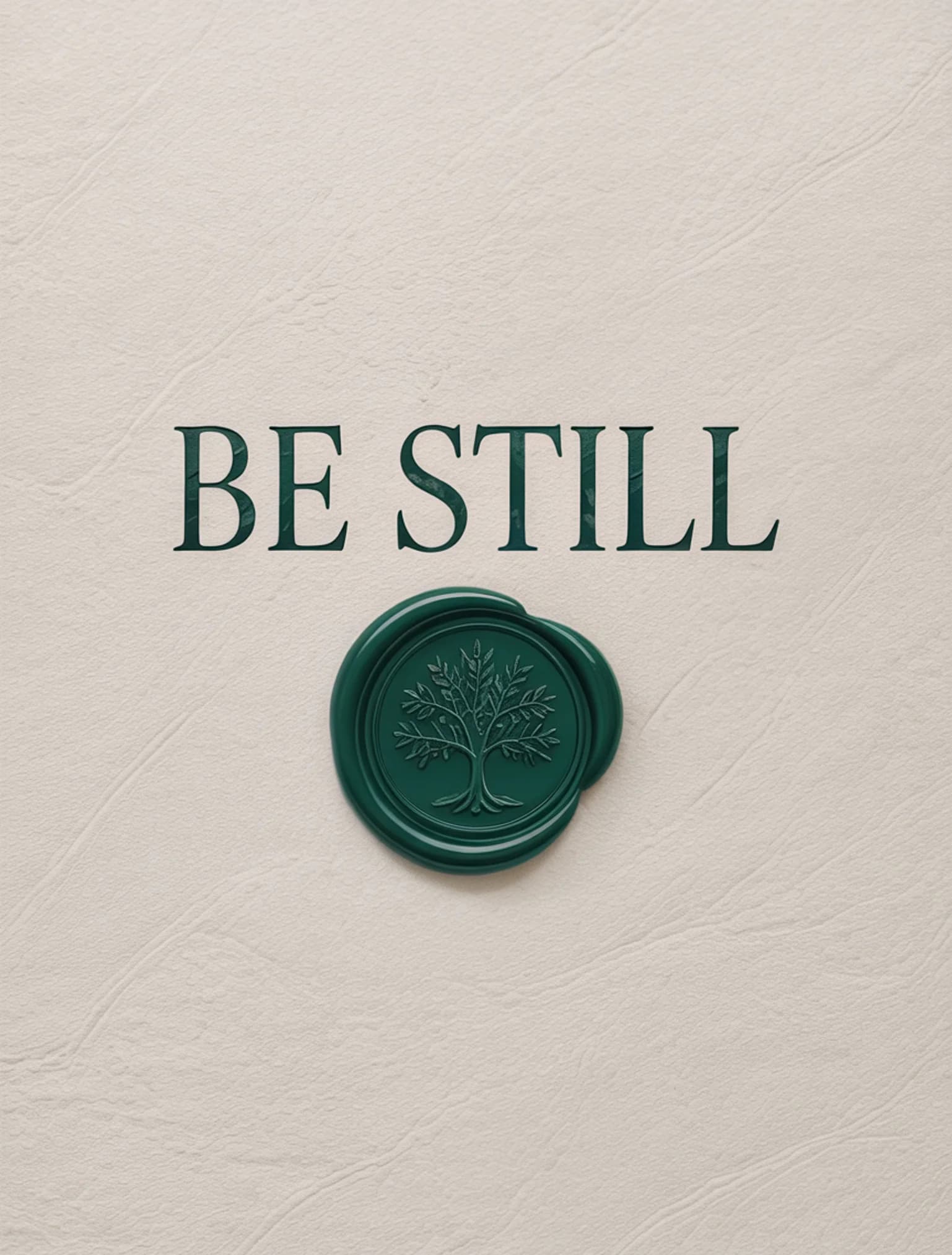 Be Still Wax Seal