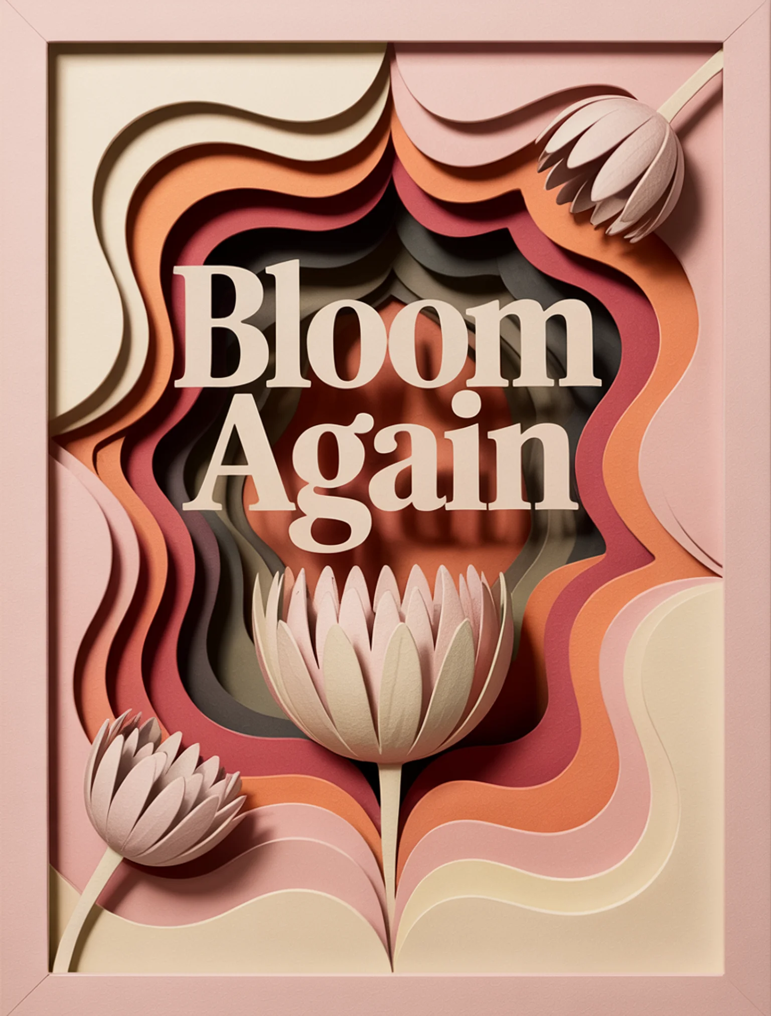 Bloom Again Shadow Box