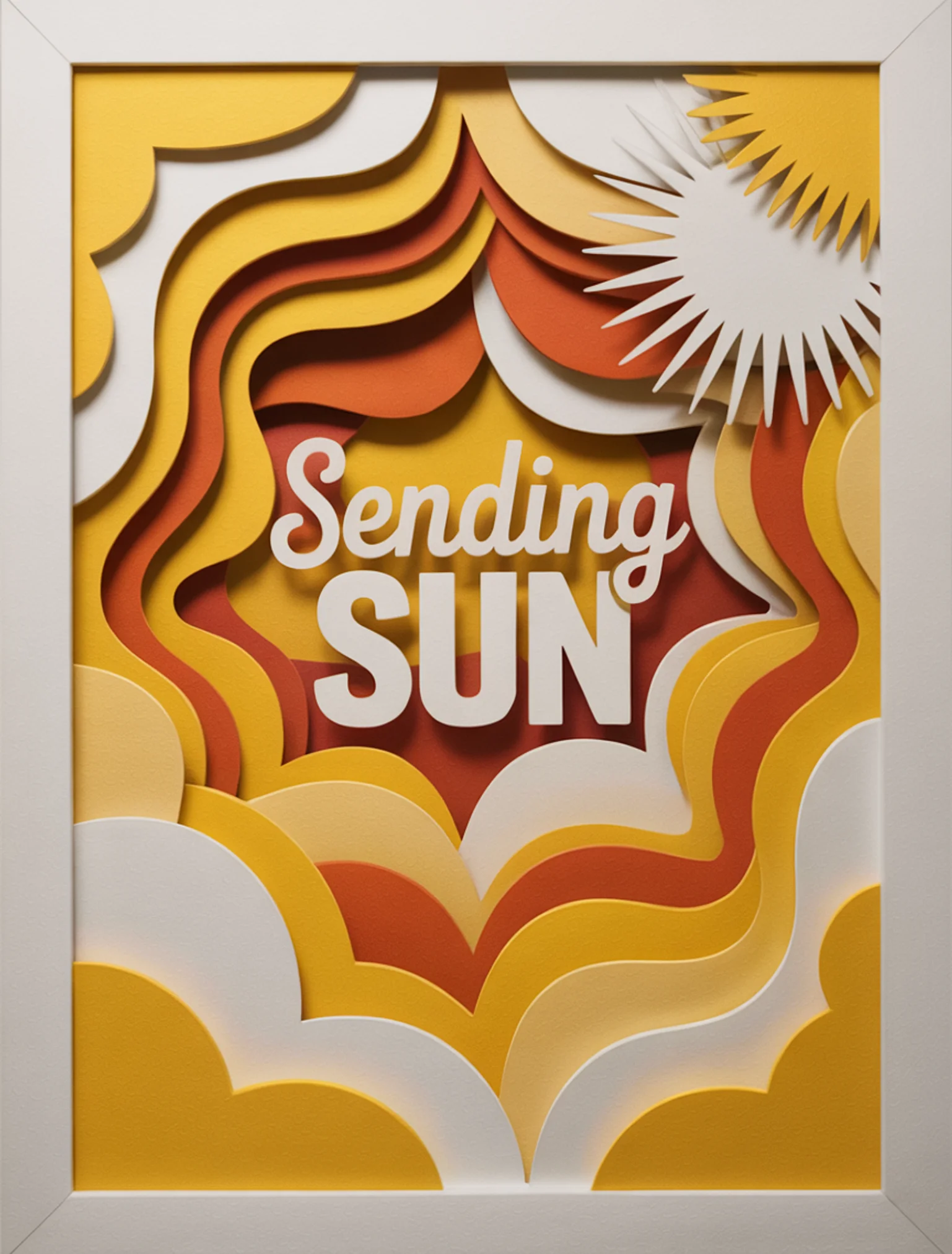 Sending Sun Shadow Box