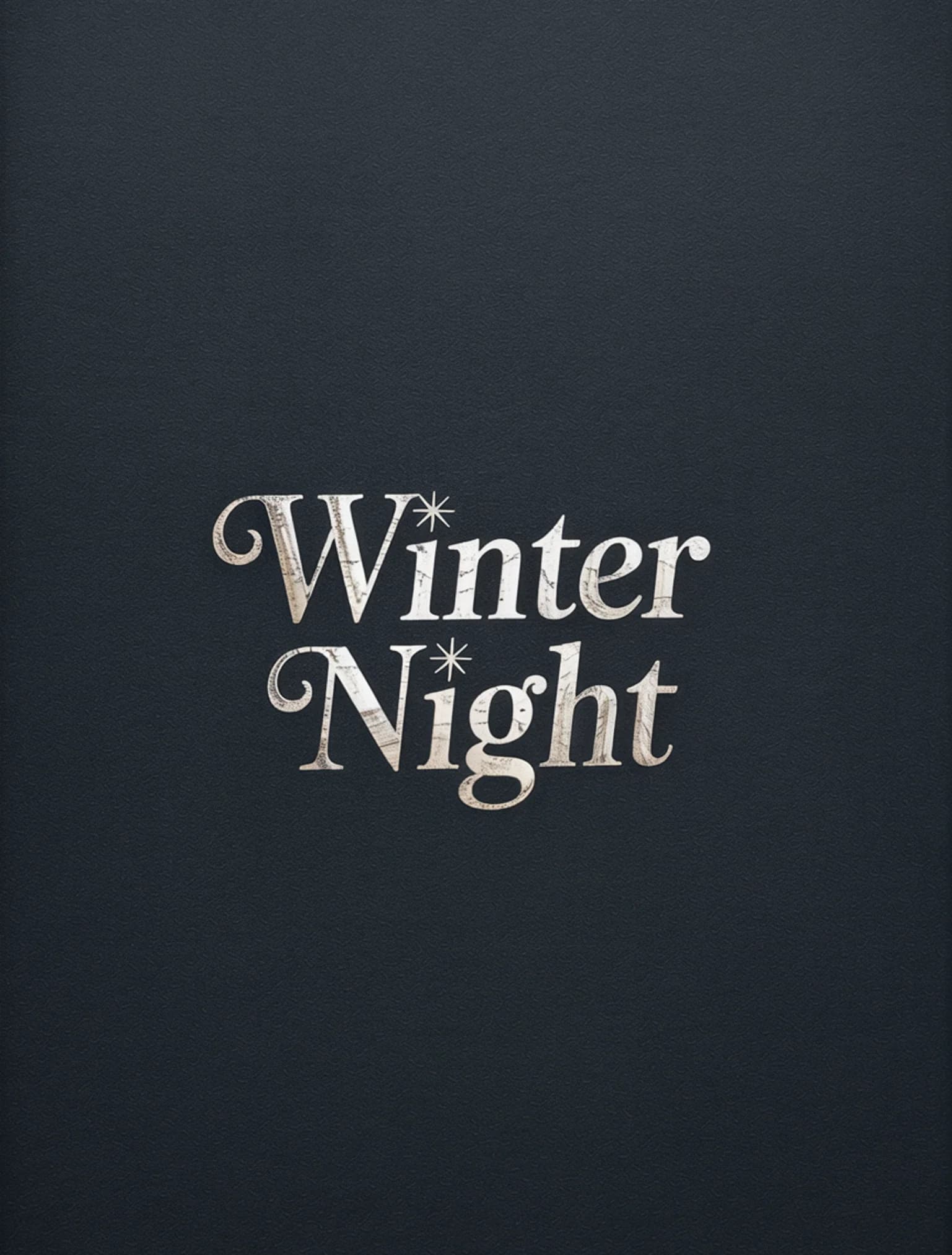 Winter Night Pewter