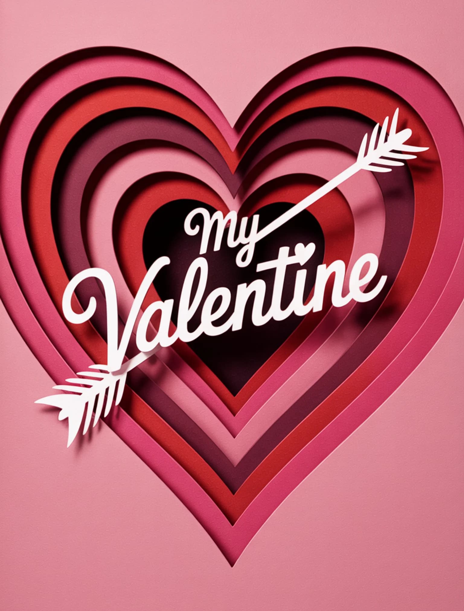 My Valentine Shadow Box