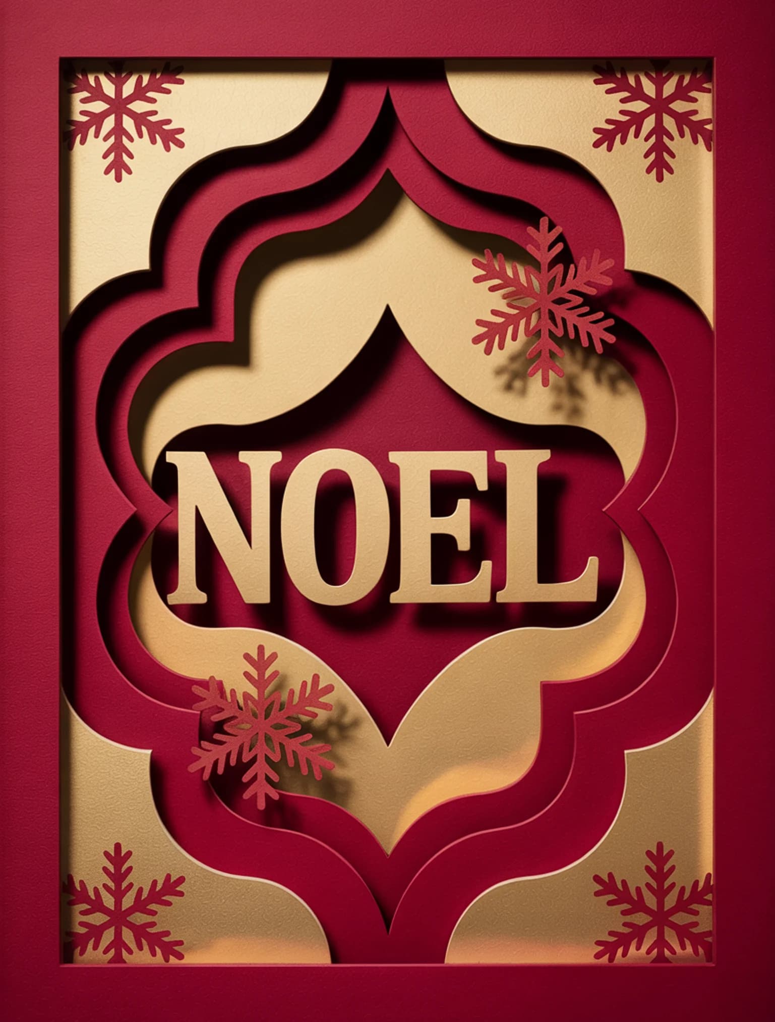 Noel Shadow Box