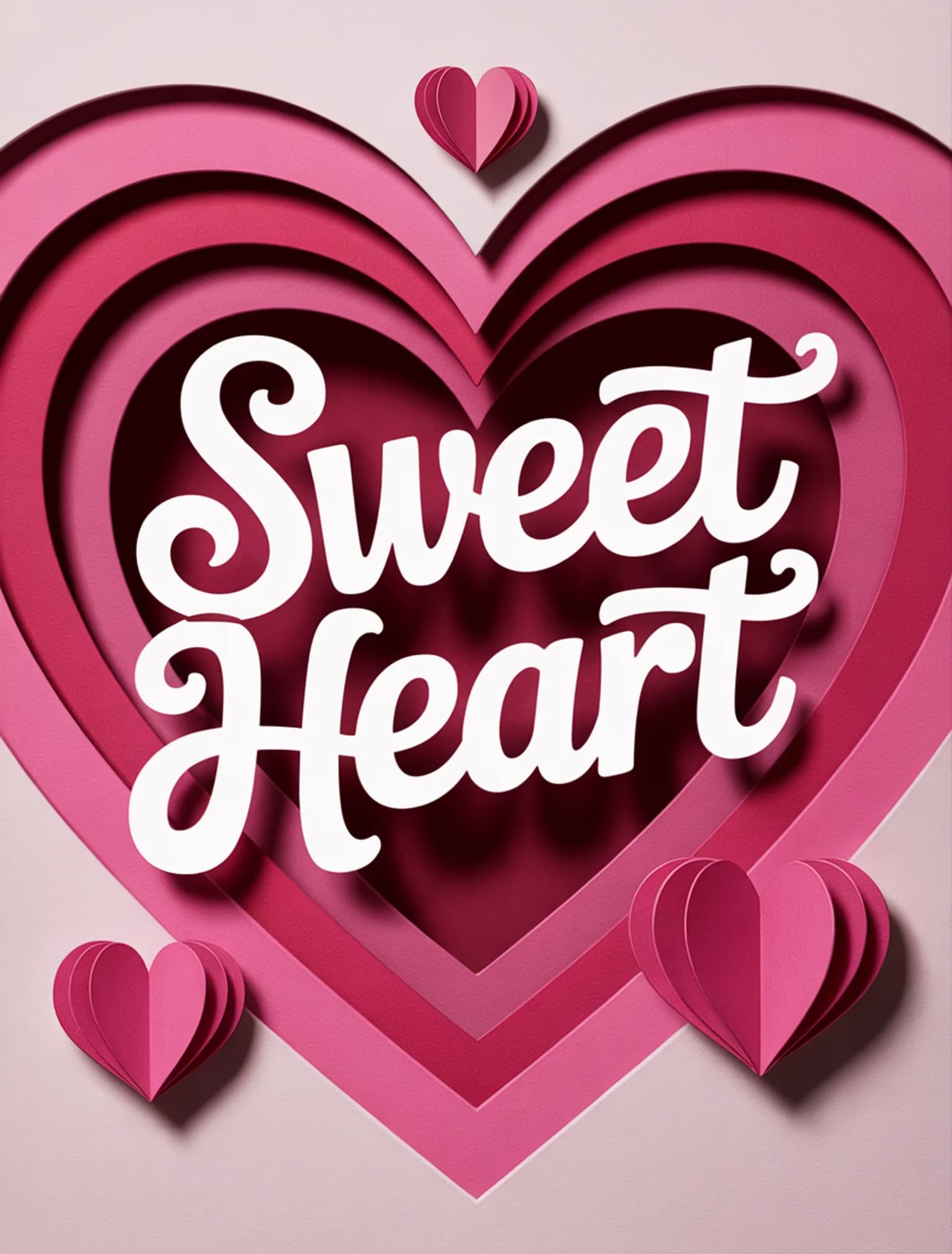 Sweet Heart Shadow Box