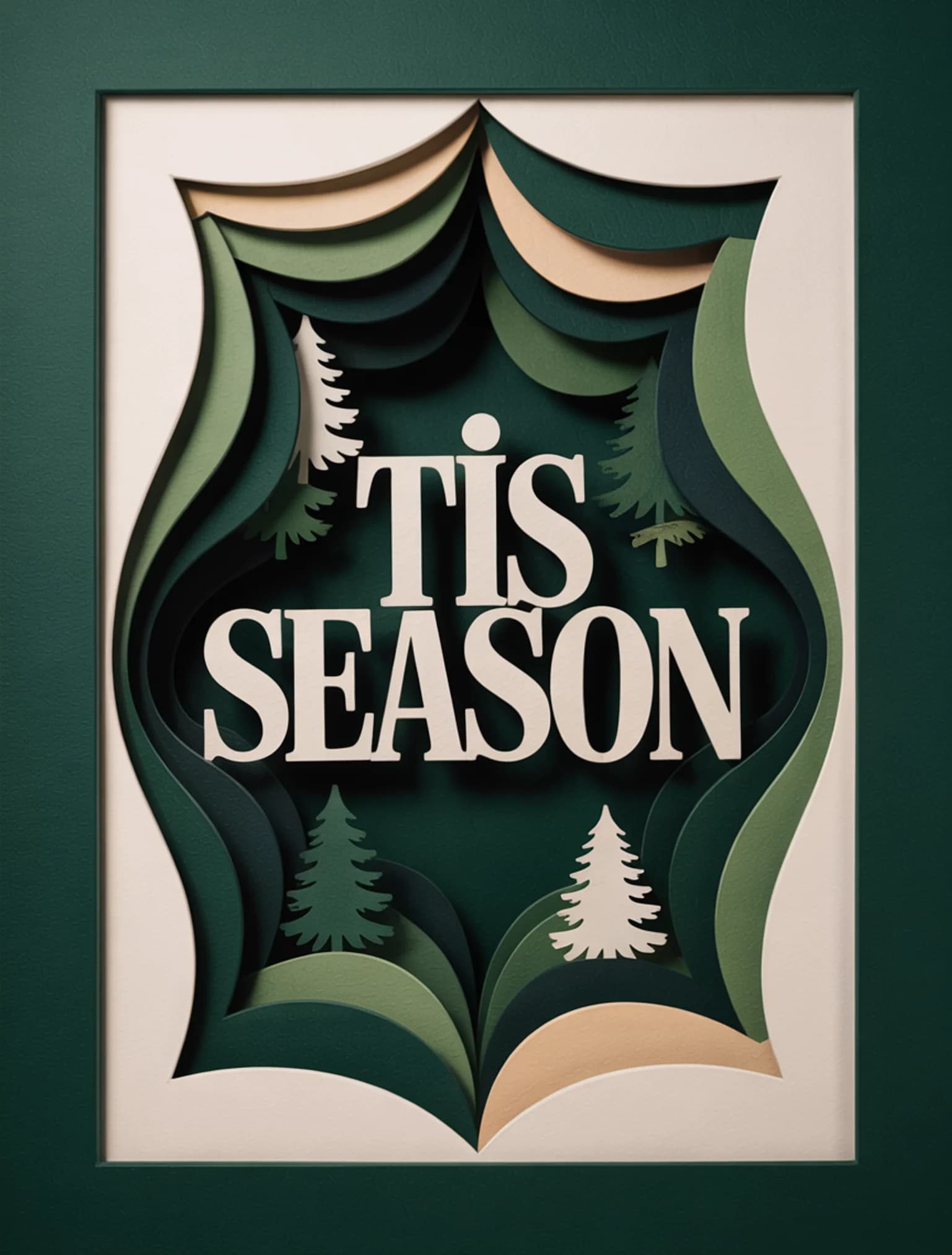 Tis Season Shadow Box