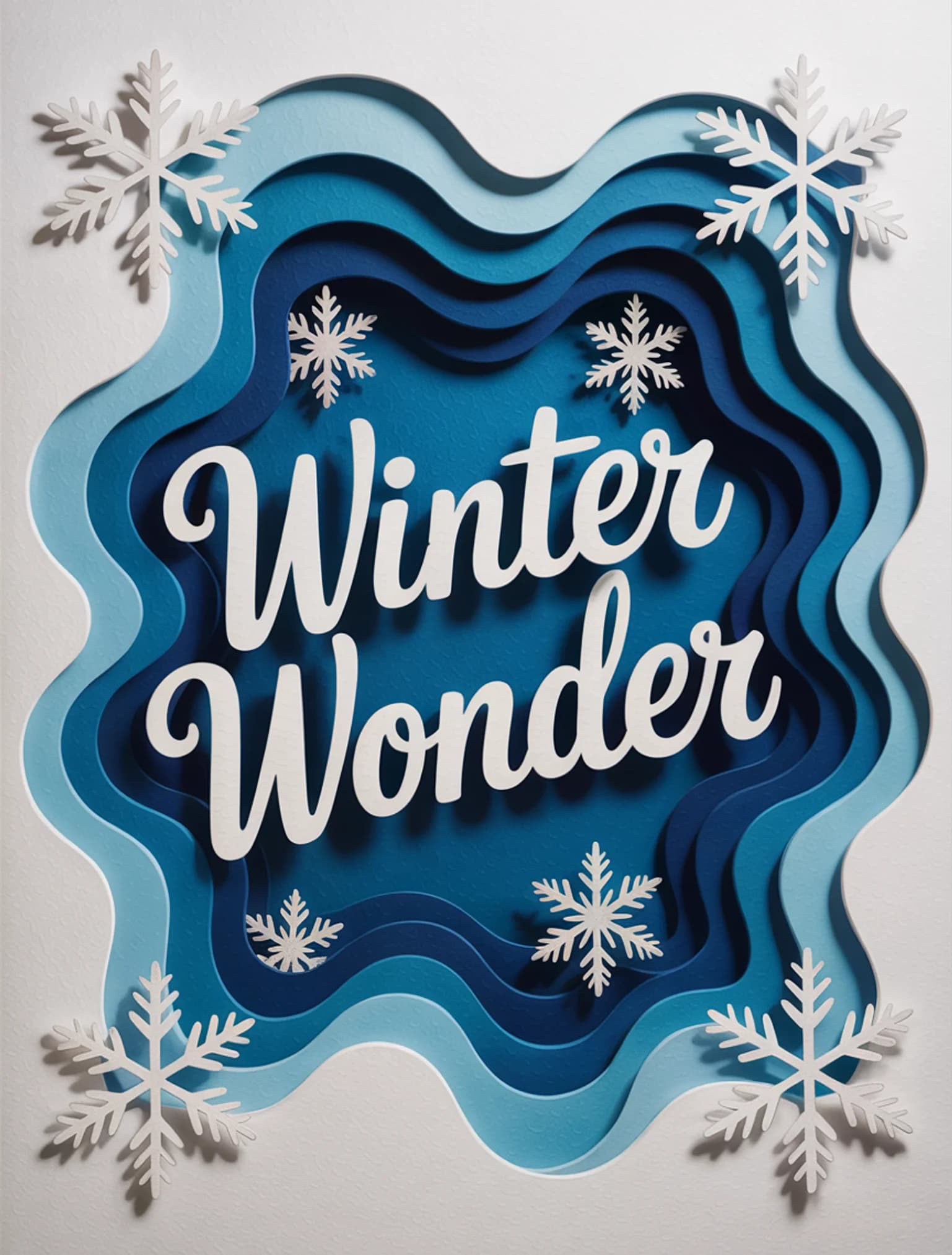 Winter Wonder Shadow Box