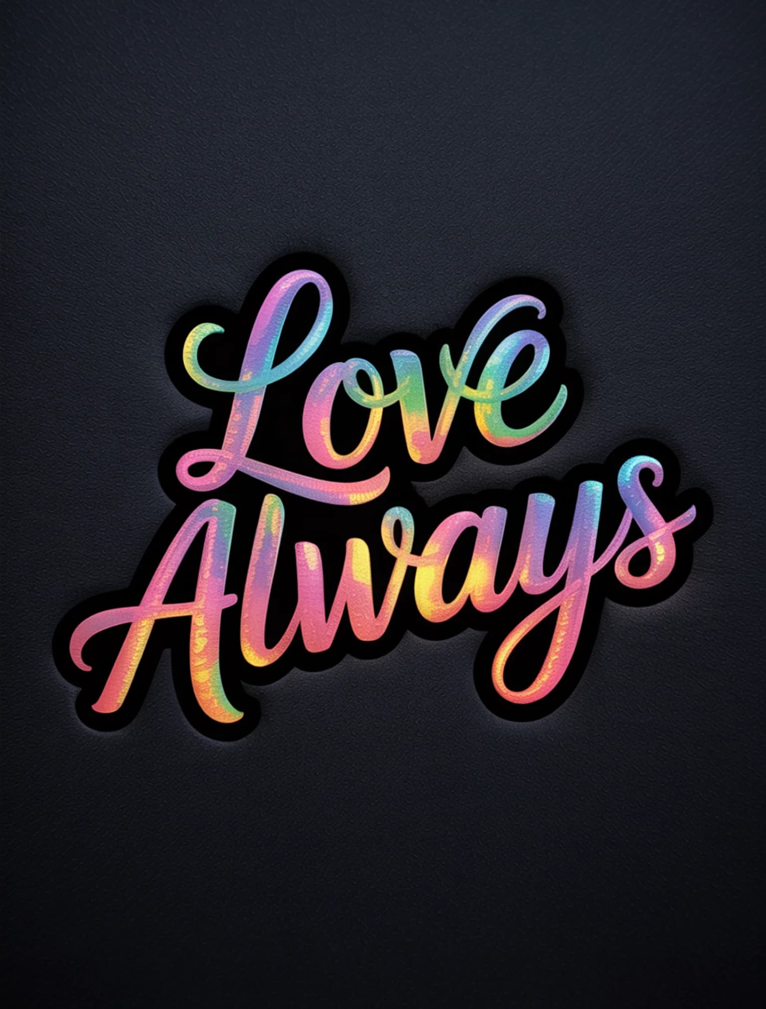 Love Always Holographic