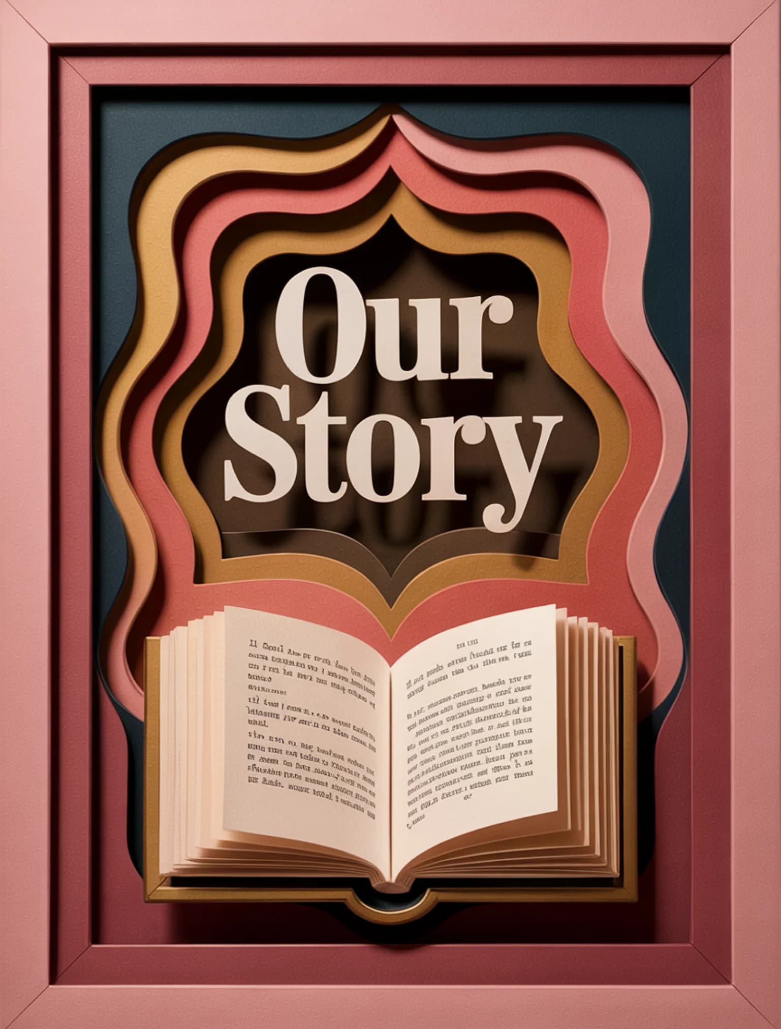 Our Story Shadow Box