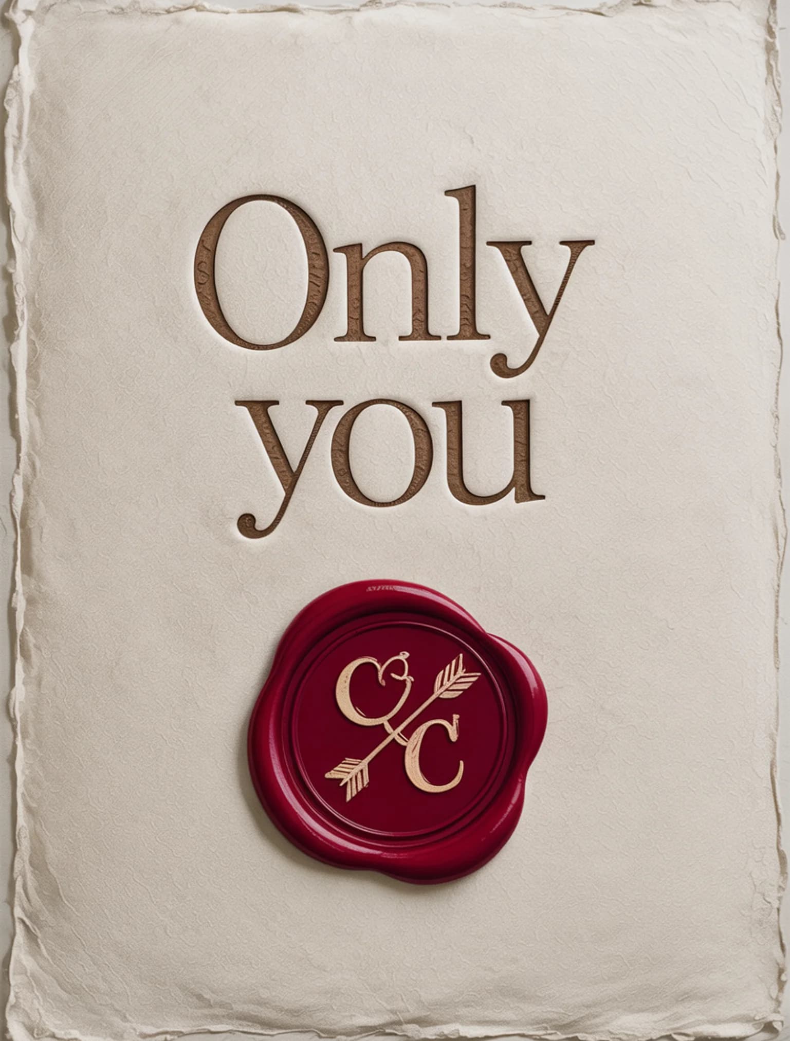 Only You Wax Seal