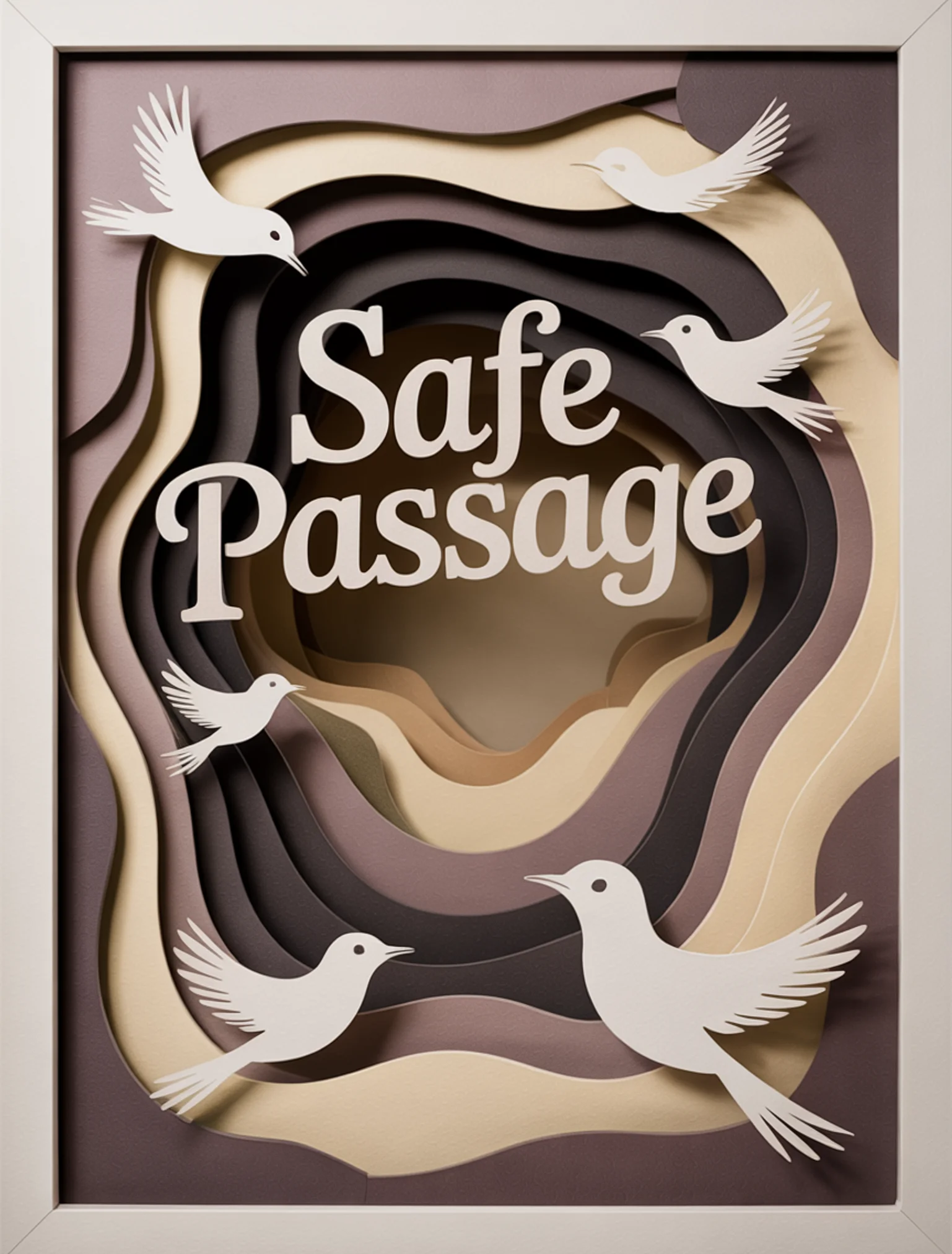 Safe Passage Shadow Box