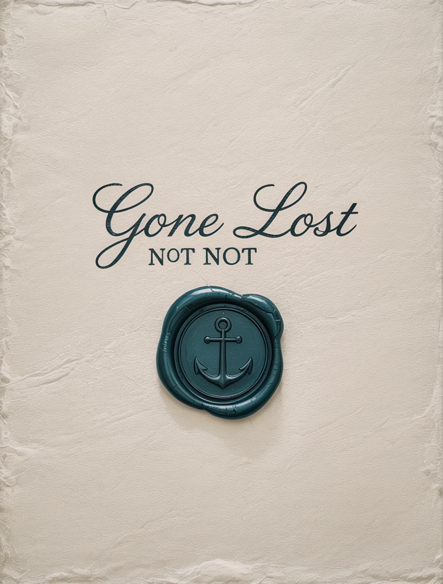 Gone Not Lost Wax Seal