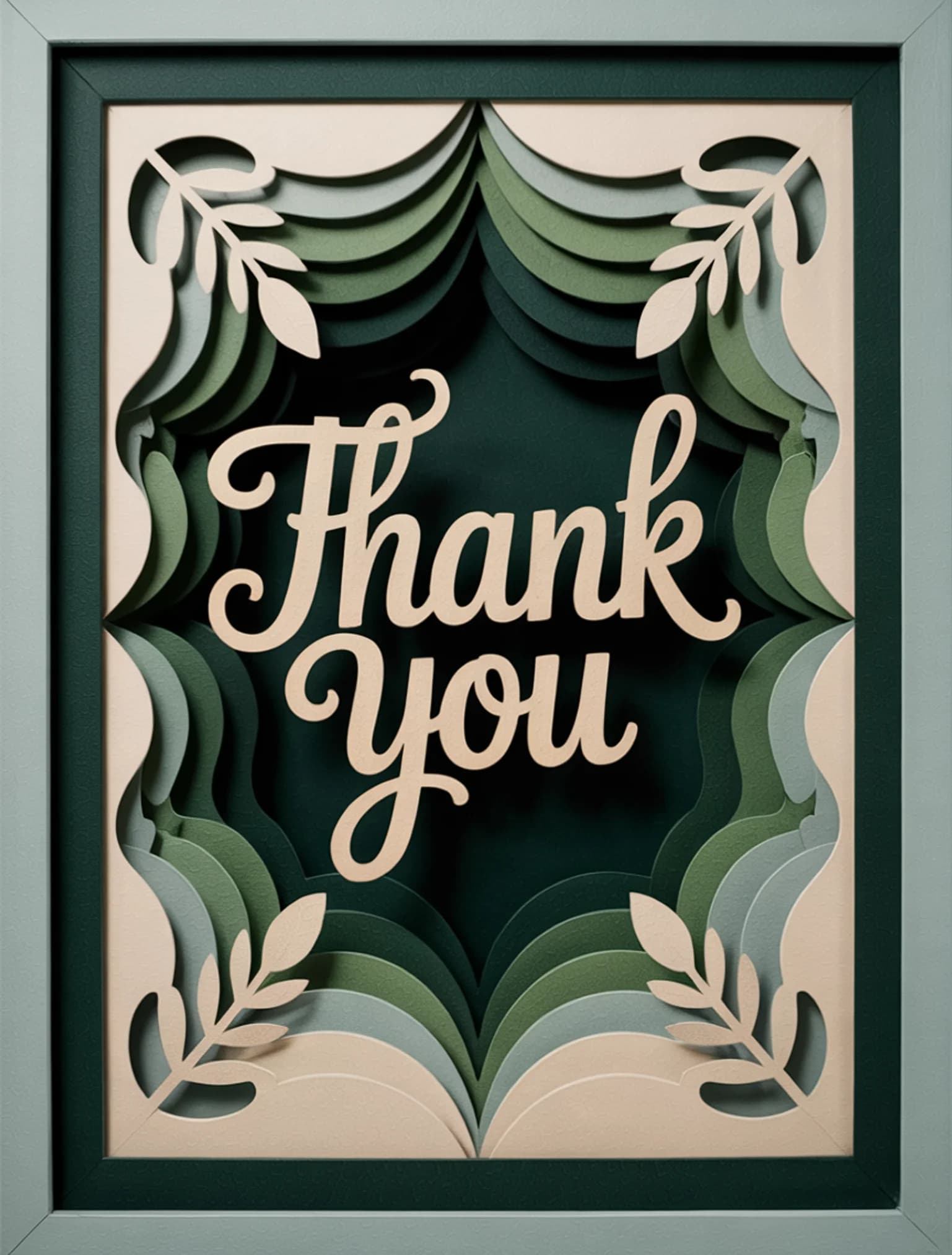 Thank You Shadow Box
