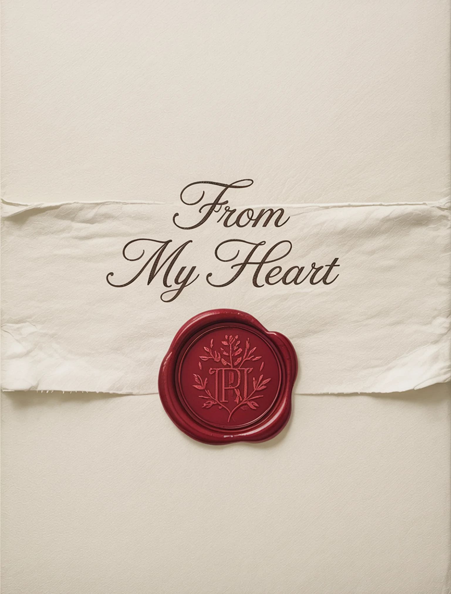 From My Heart Wax Seal