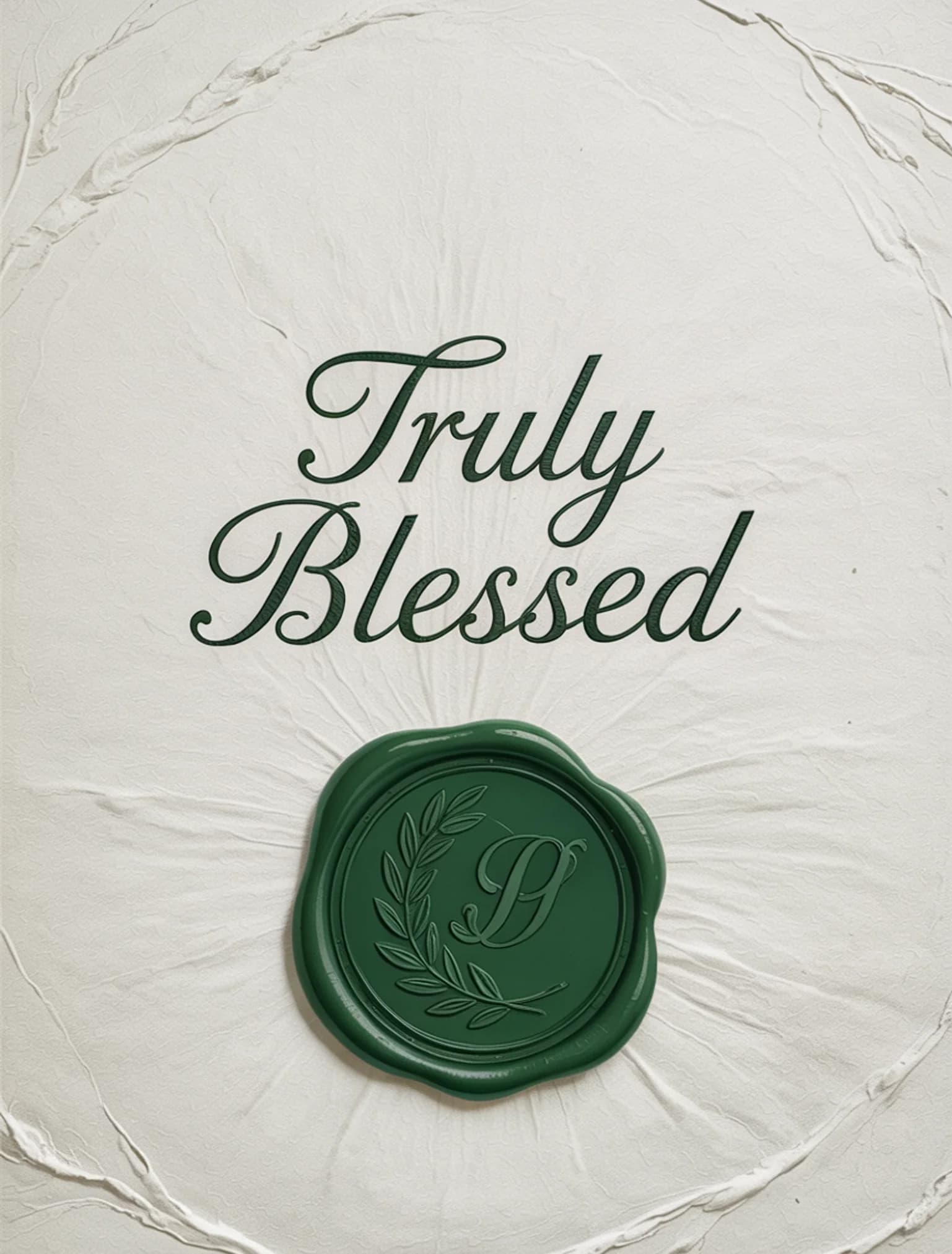 Truly Blessed Wax Seal