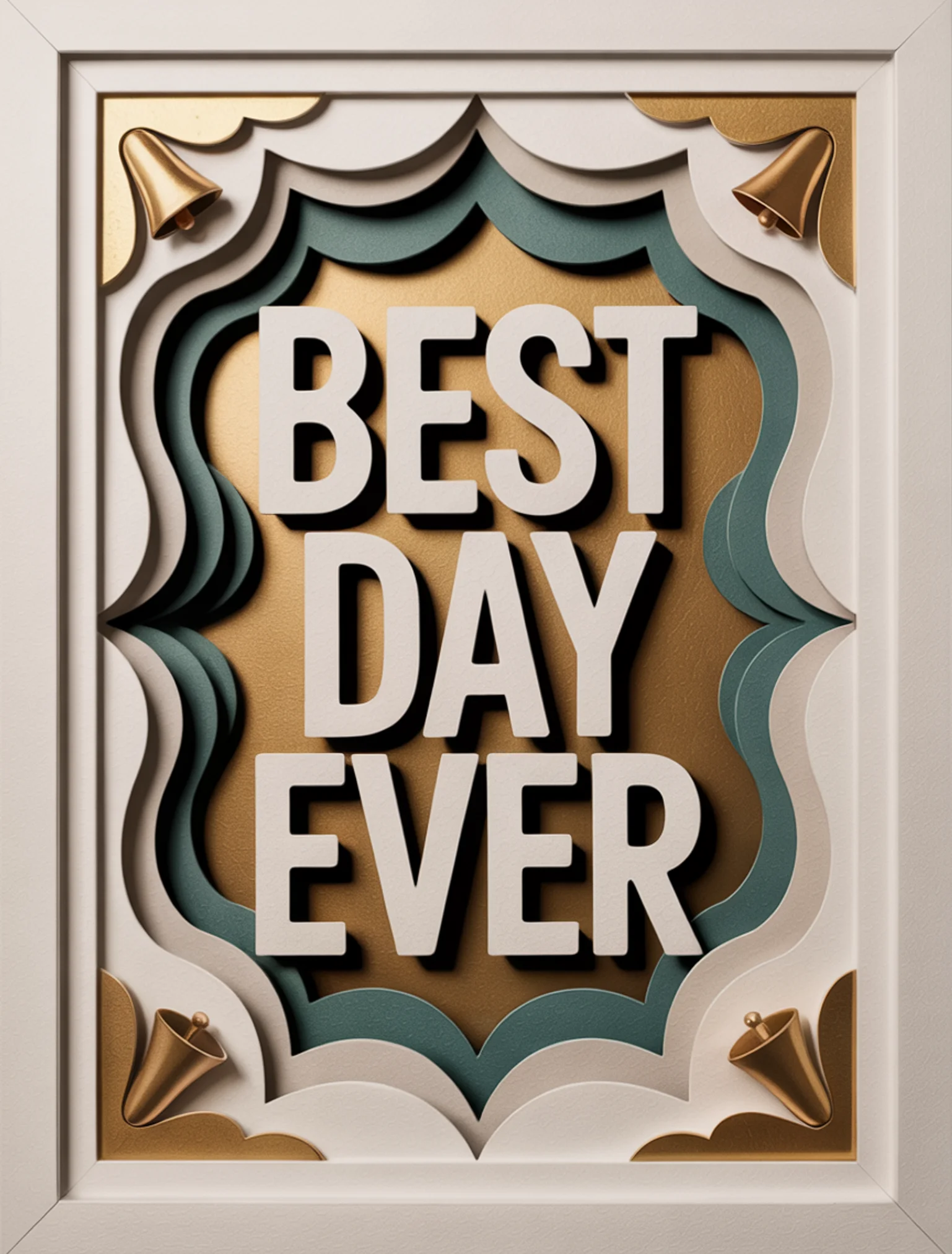 Best Day Ever Shadow Box