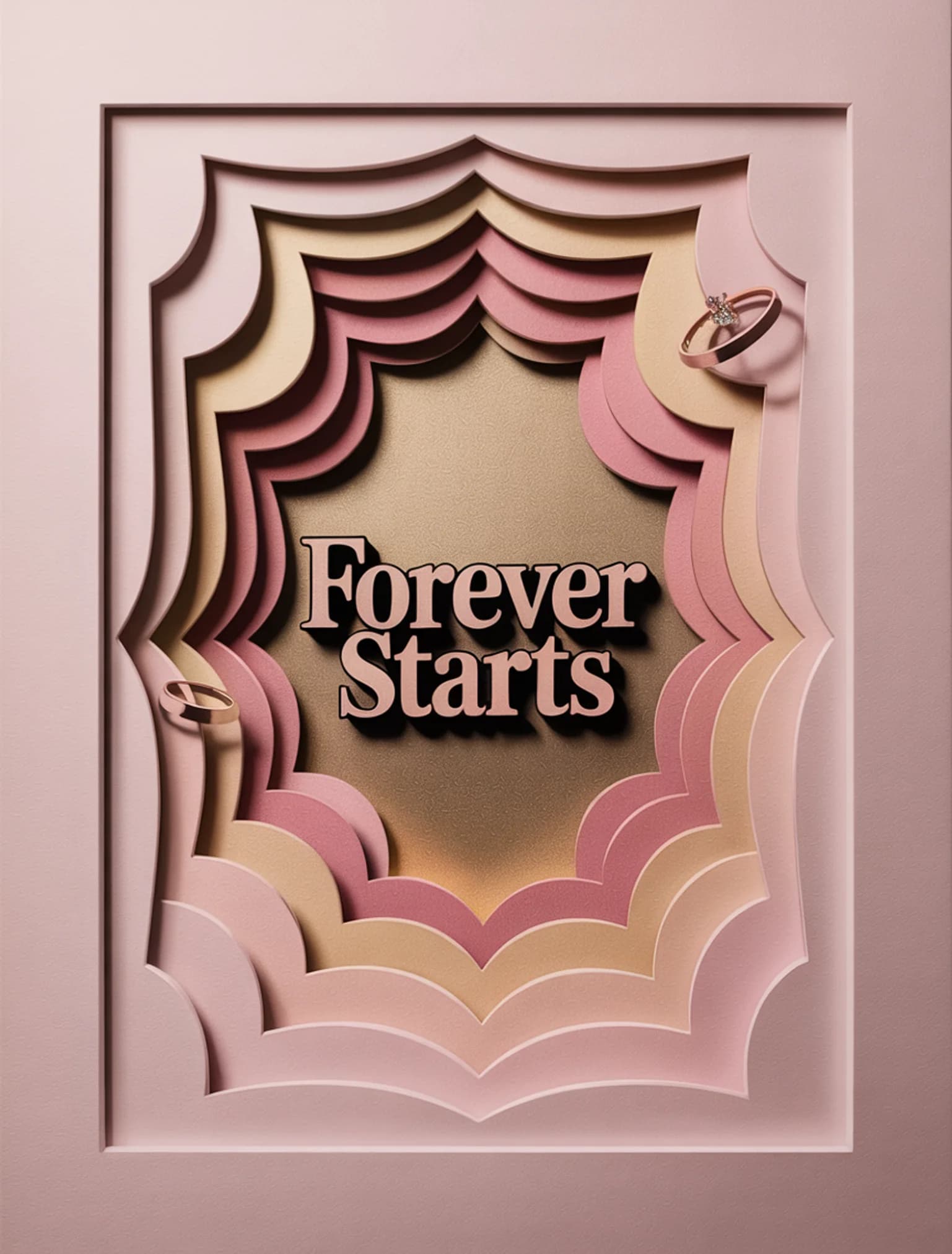 Forever Starts Shadow Box