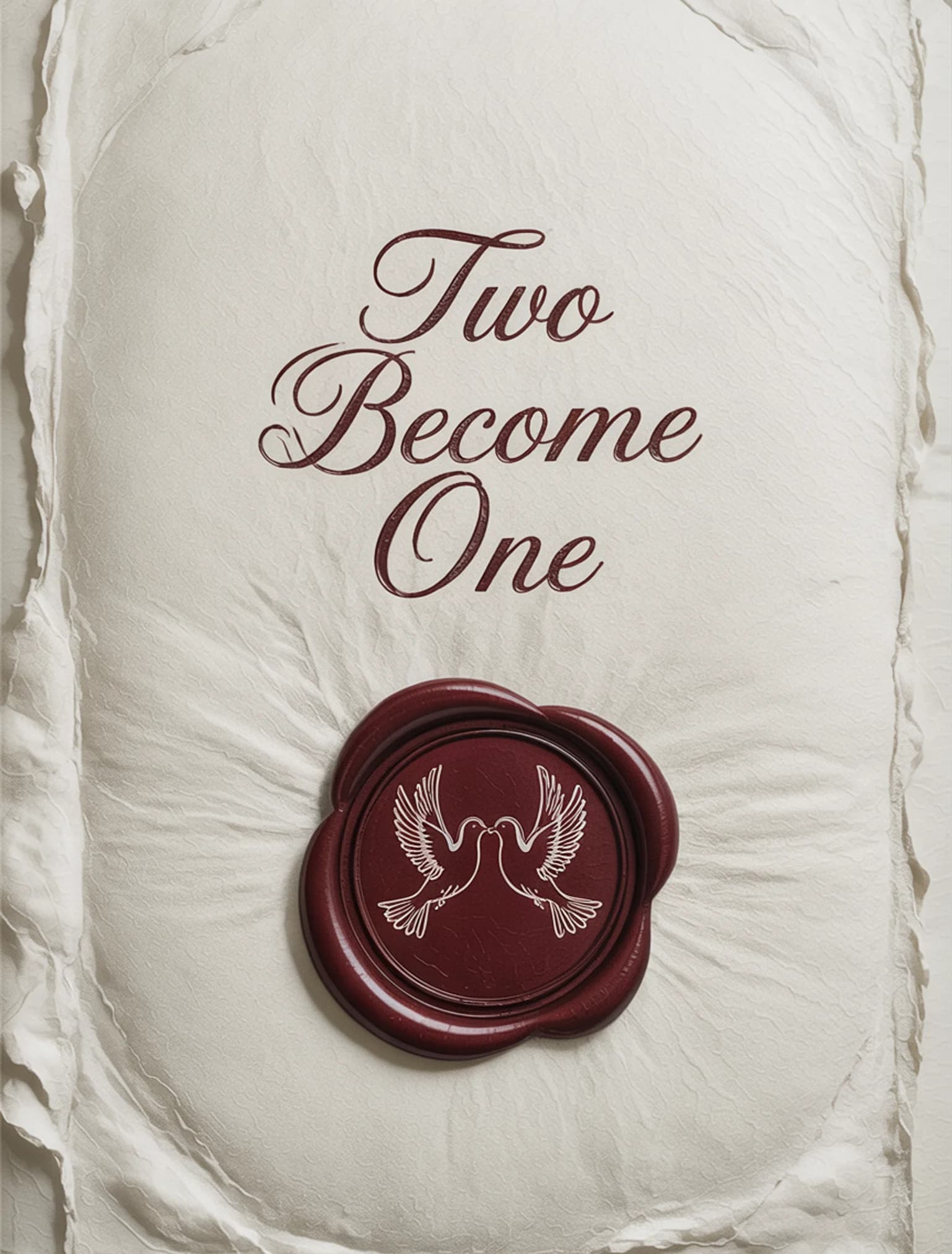 Two Become One Wax Seal