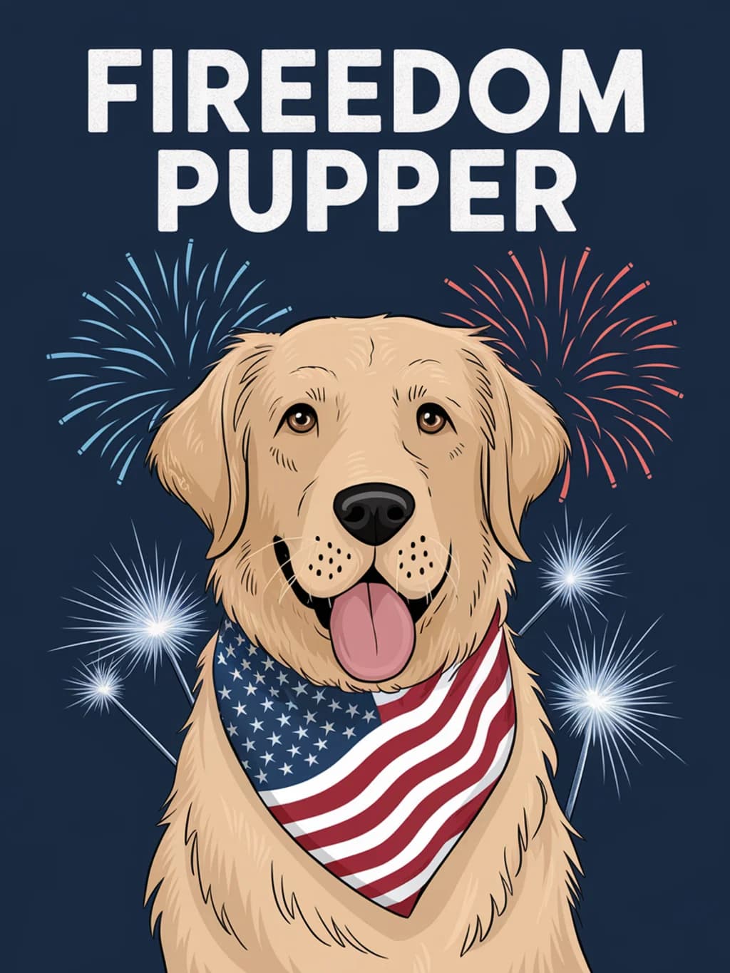 4th July Dog Bandana