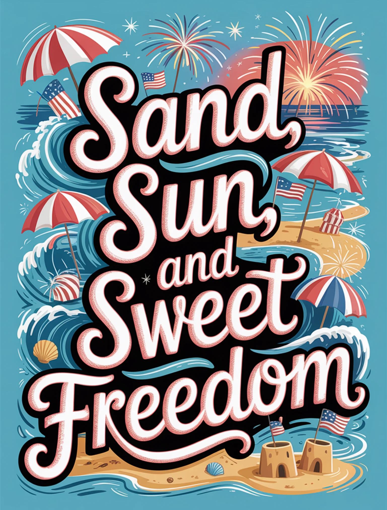 Beach Blanket Freedom